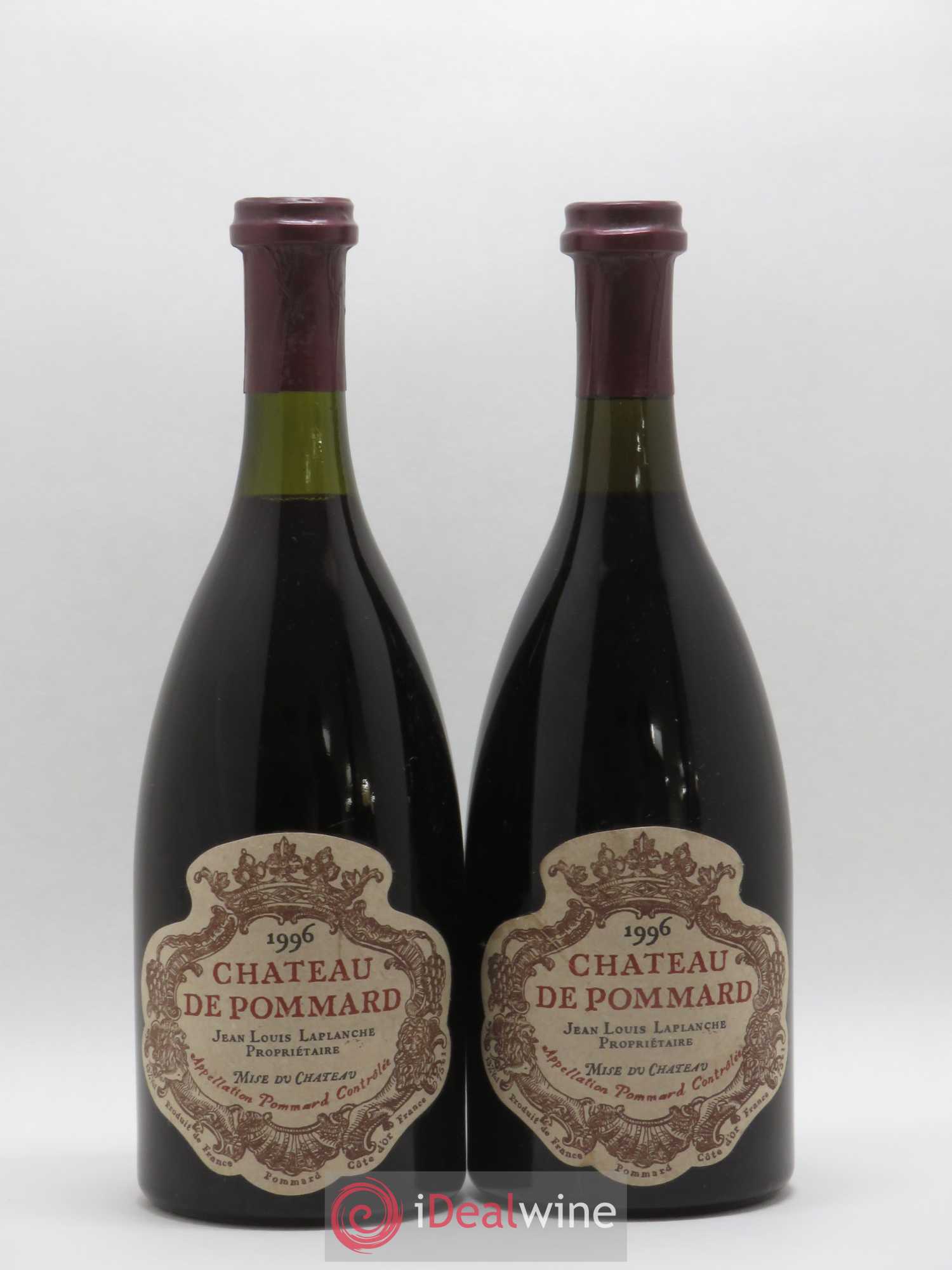 Pommard Château de Pommard 1996 - Lot de 2 bouteilles - 0
