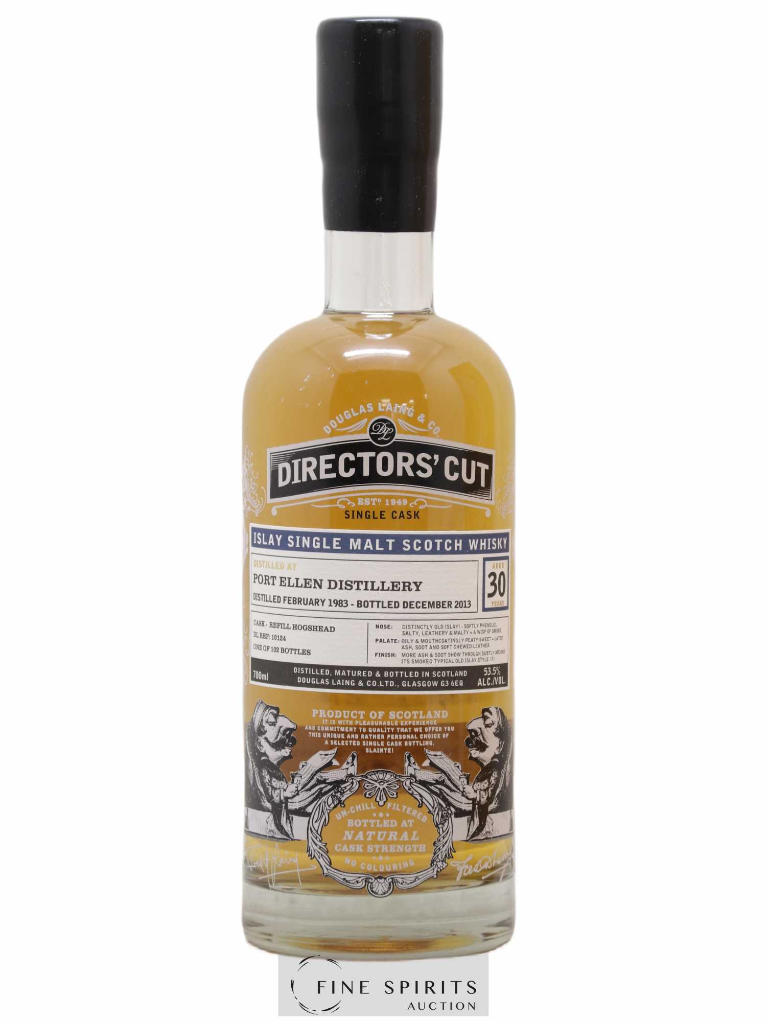 Port Ellen 30 years 1983 Douglas Laing Director's Cut DL Ref 10124 - One of 102 - bottled 2013 - Lot de 1 bouteille - 1