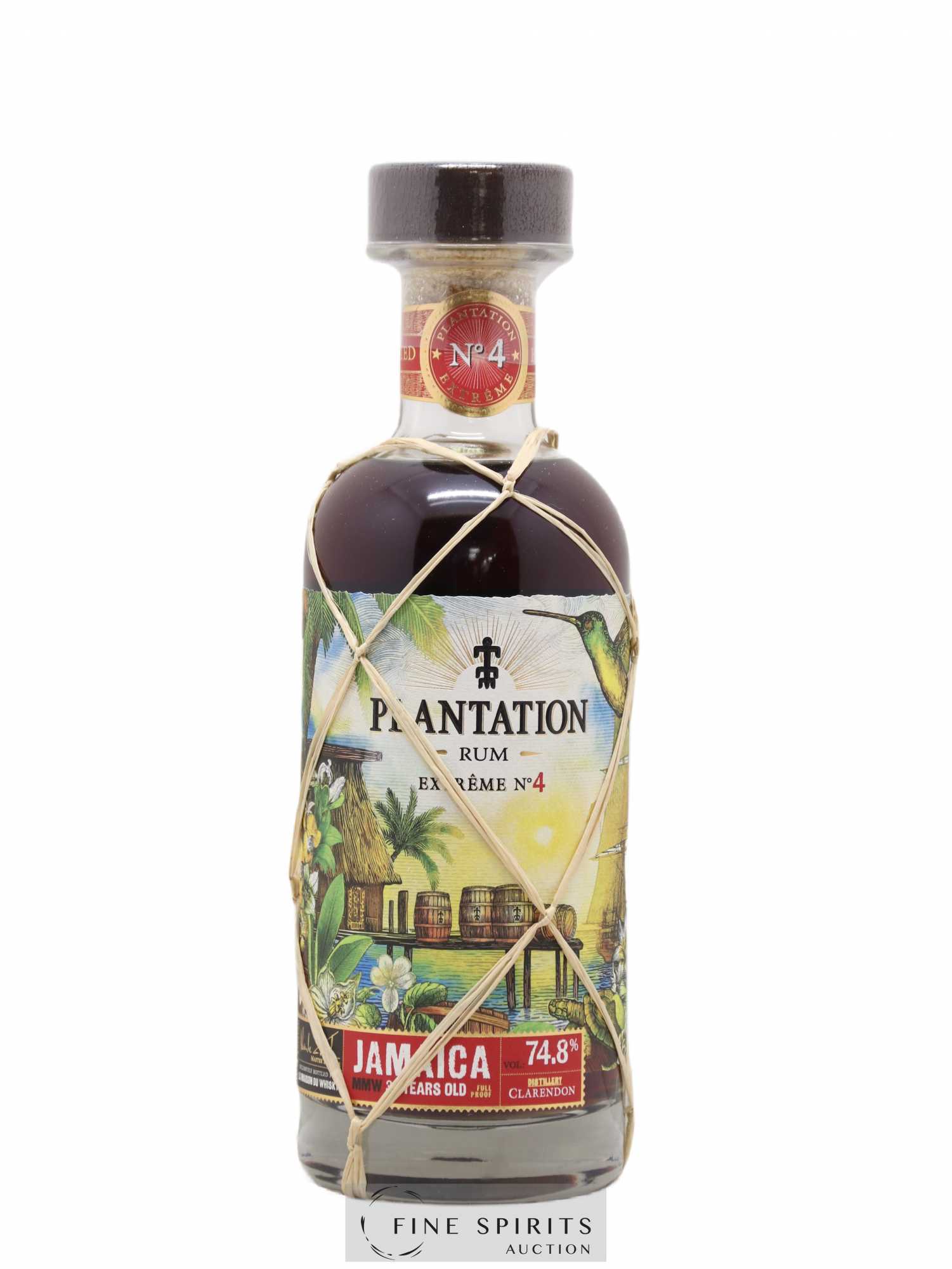 Plantation 36 years 1984 Pierre Ferrand Extrême n°4 Mark MMW - One of 370 - bottled 2020 - Lot de 1 bouteille - 1