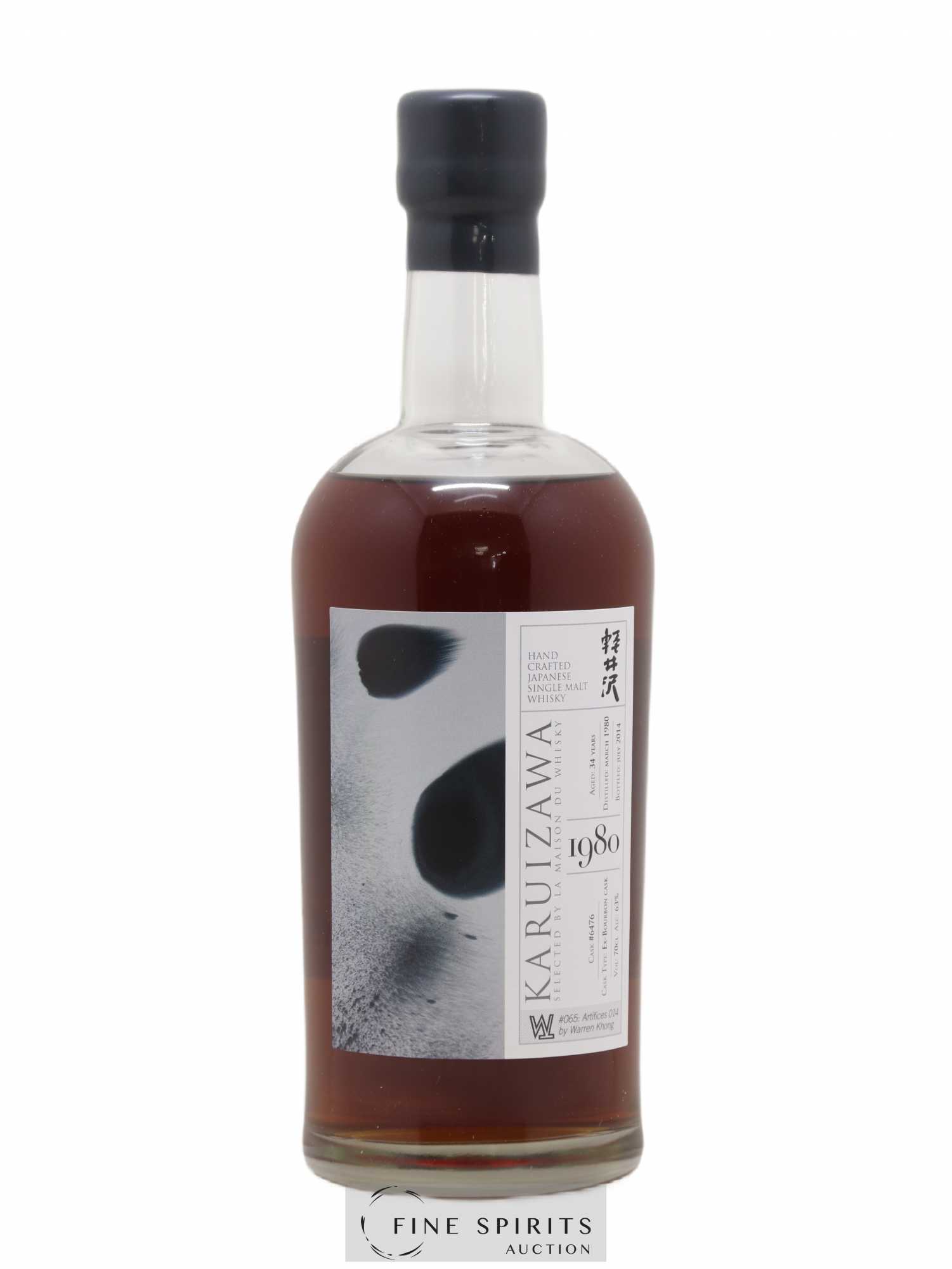 Karuizawa 34 years 1980 Number One Drinks Ex-Bourbon Cask n°6476 - bottled 2014 LMDW Artist - Lot de 1 bouteille - 1