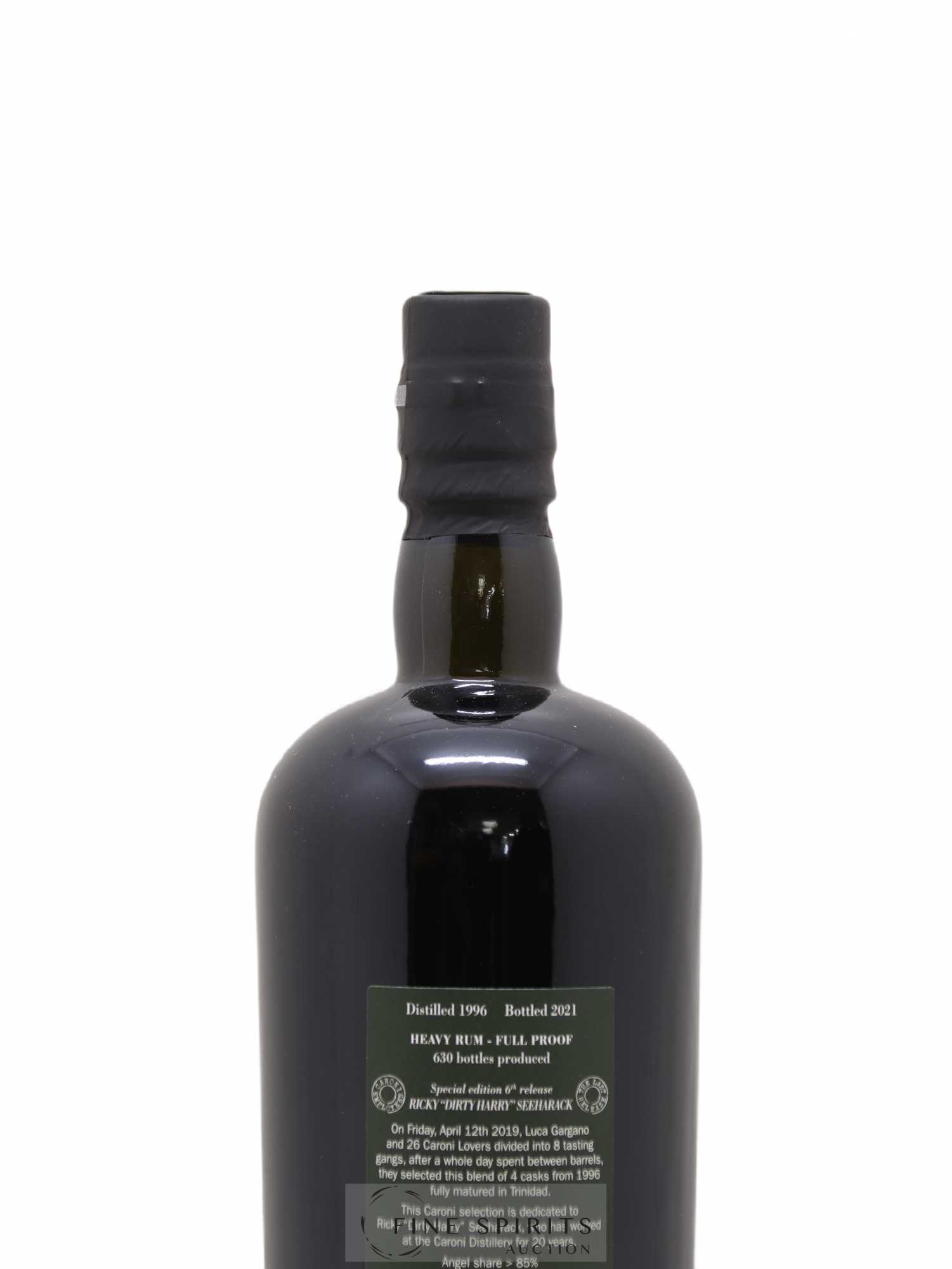 Caroni 1996 Velier Special Edition Ricky Dirty Harry Seeharack 6th Release - One of 630 - bottled 2021 Employee Serie - Lot de 1 bouteille - 3