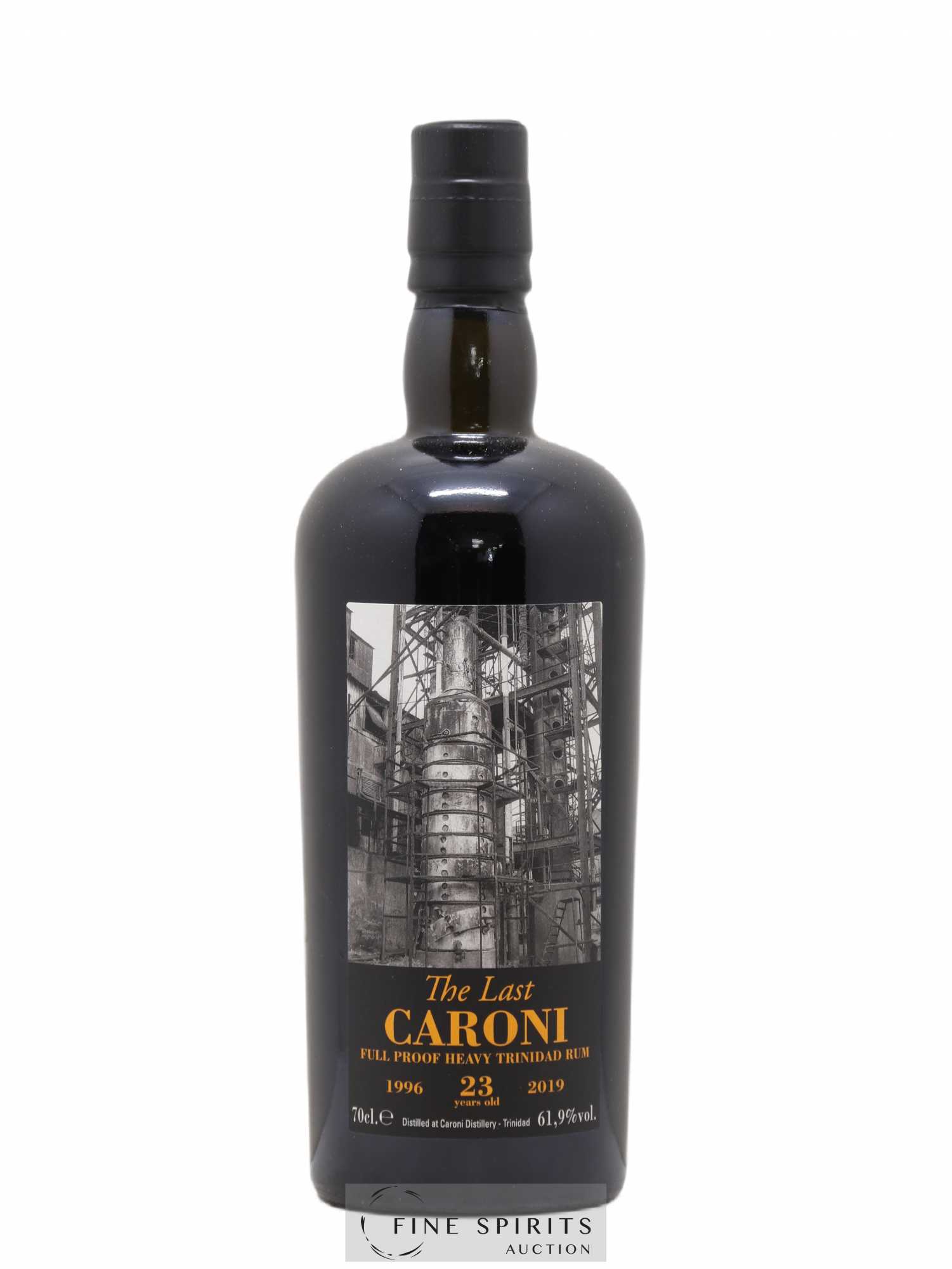Caroni 23 years 1996 Velier The Last 39th Release - bottled 2019 Full Proof - Lot de 1 bouteille - 1