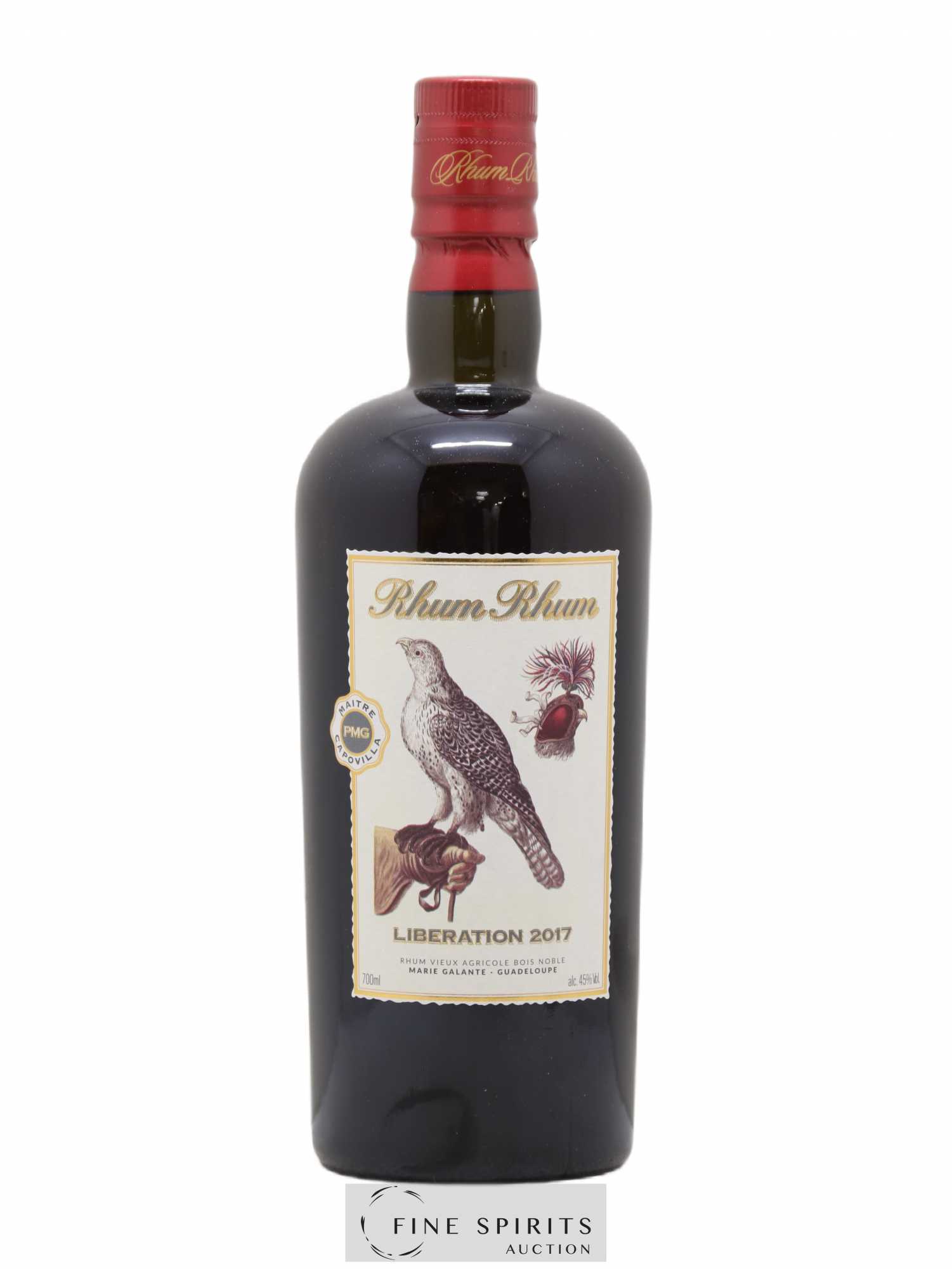 Rhum Rhum Of. PMG - Maitre Capovilla Libération 2017 - Lot de 1 bouteille - 1