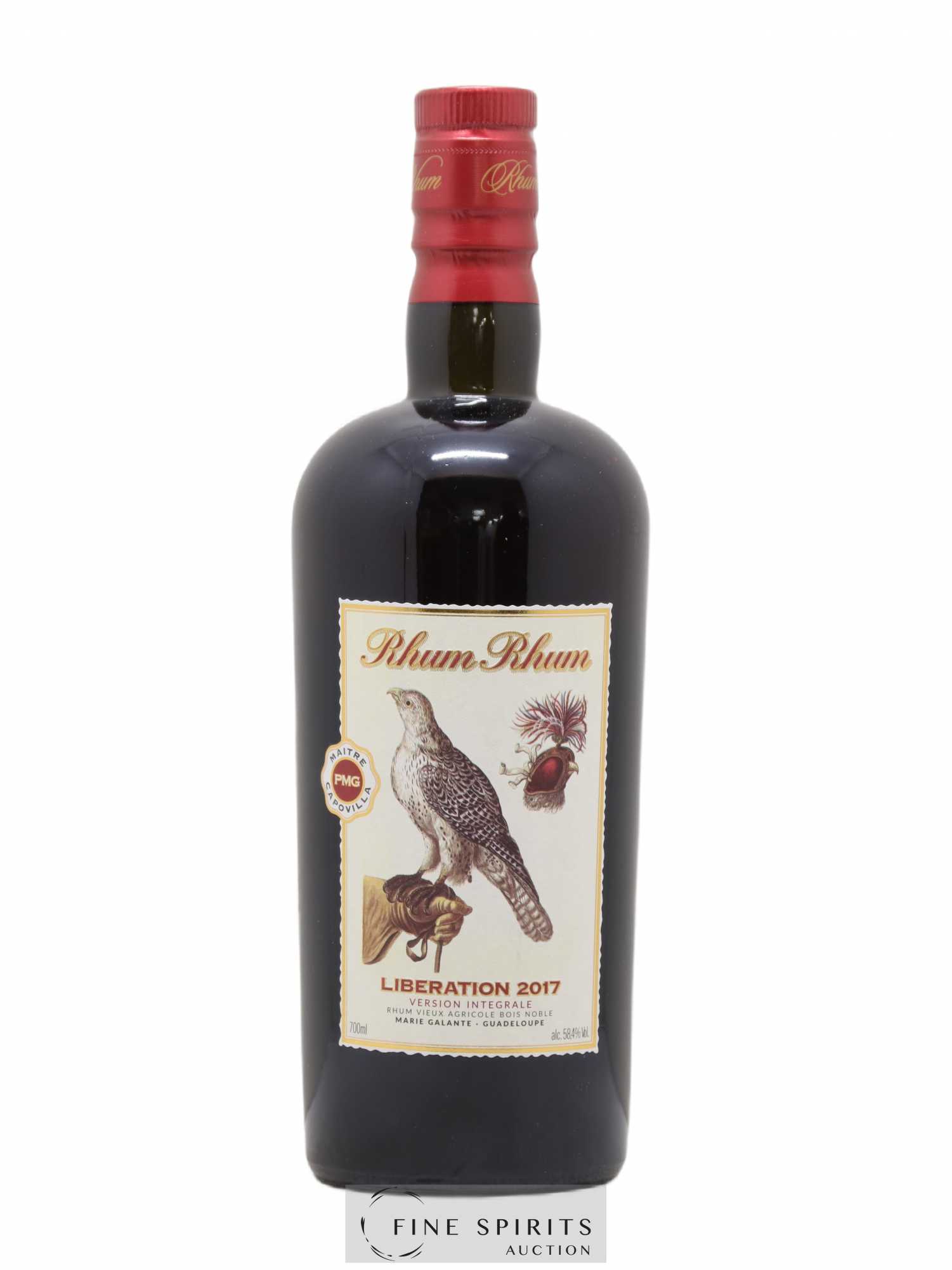 Rhum Rhum Of. PMG - Maitre Capovilla Libération 2017 Version Intégrale - Lot de 1 bouteille - 1