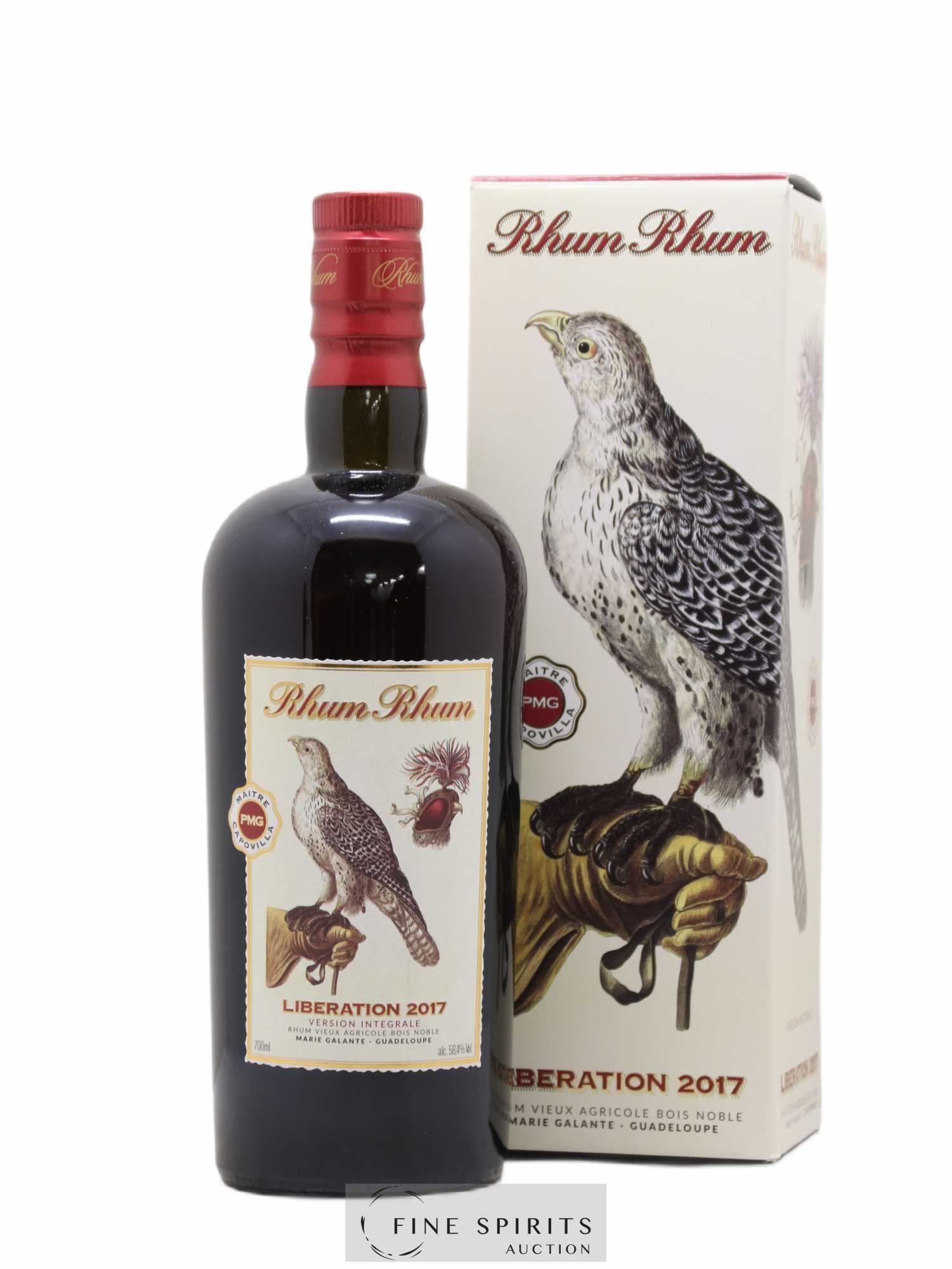 Rhum Rhum Of. PMG - Maitre Capovilla Libération 2017 Version Intégrale - Lot de 1 bouteille - 0