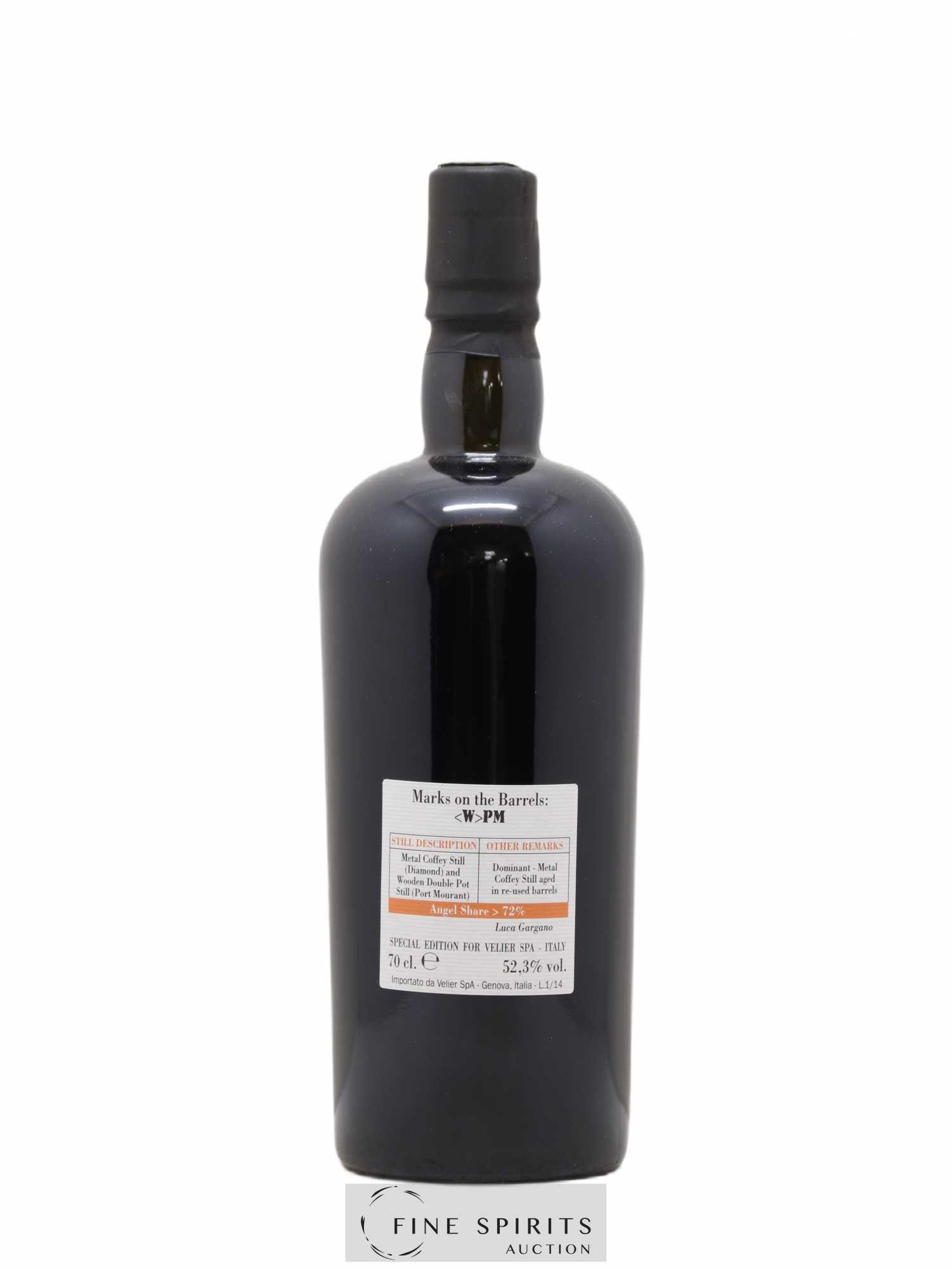 Diamond And Port Mourant 15 years 1999 Velier Very Rare Barrels W PM - One of 1148 - bottled 2014 - Lot de 1 bouteille - 2