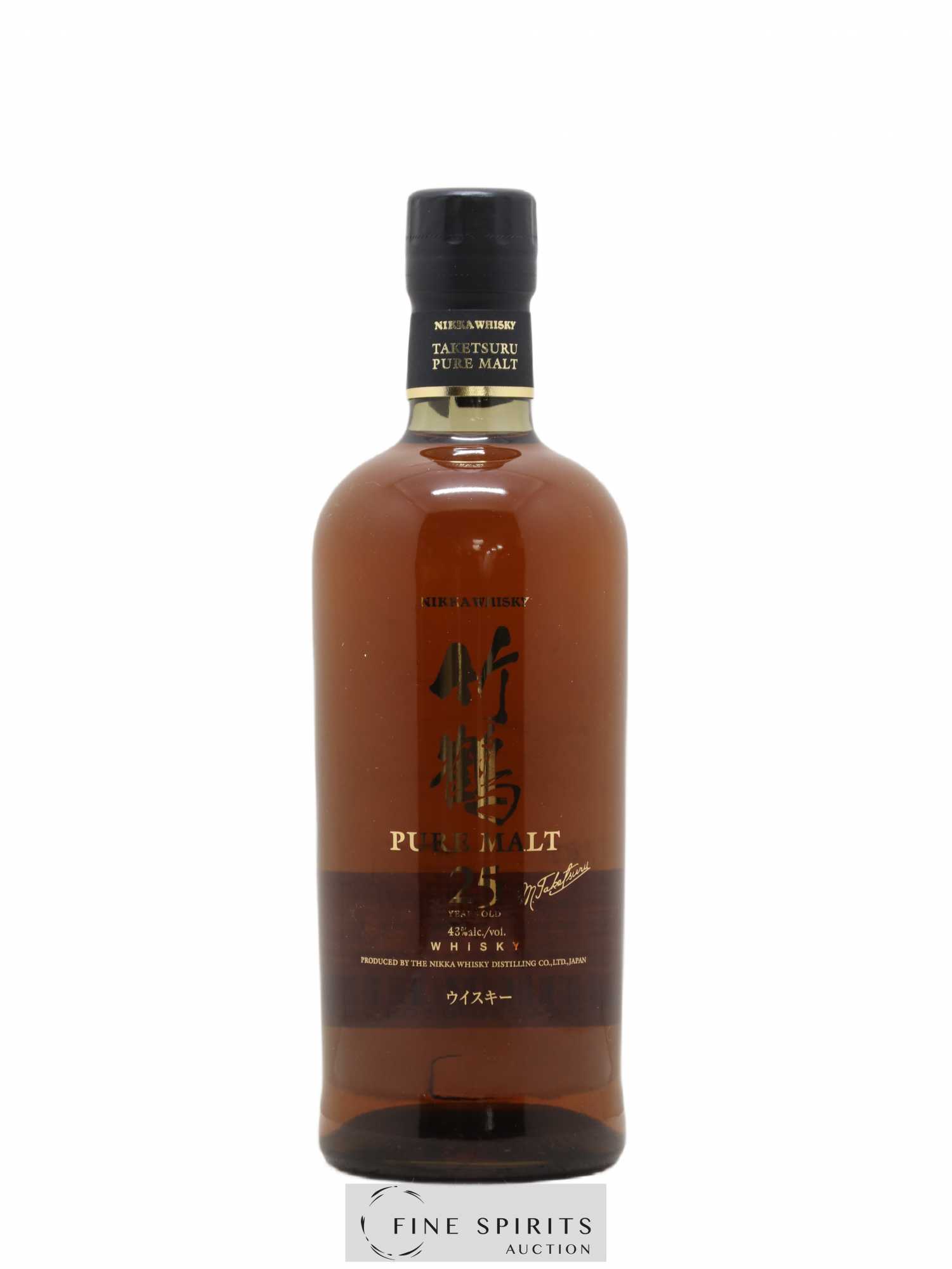 Taketsuru 25 years Of. Pure Malt Nikka Whisky - Lot of 1 bottle - 1