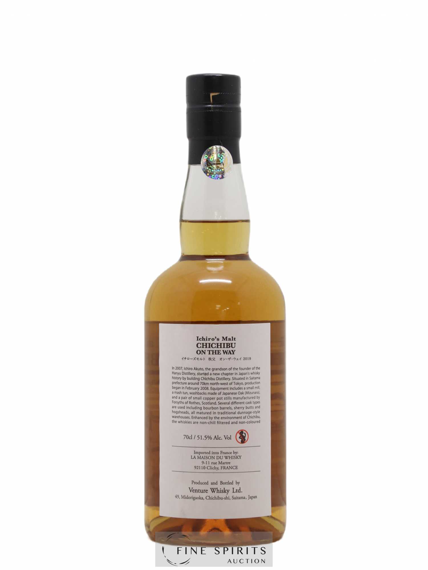 Chichibu Of. On The Way One of 11000 - bottled 2019 LMDW Ichiro's Malt - Lot de 1 bouteille - 2