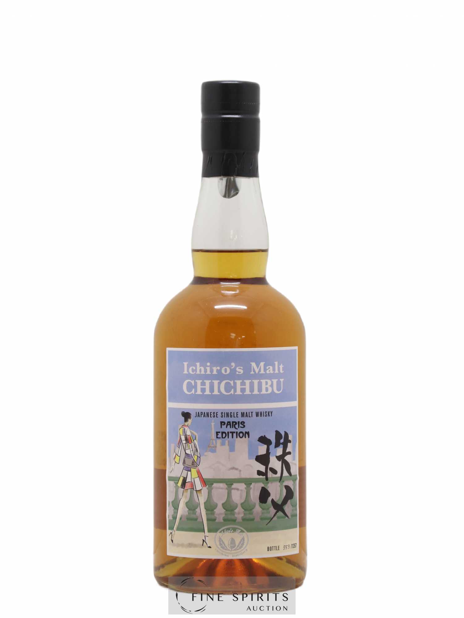 Chichibu Of. Paris Edition 2018 Release - One of 1357 Ichiro's Malt - Lot de 1 bouteille - 1