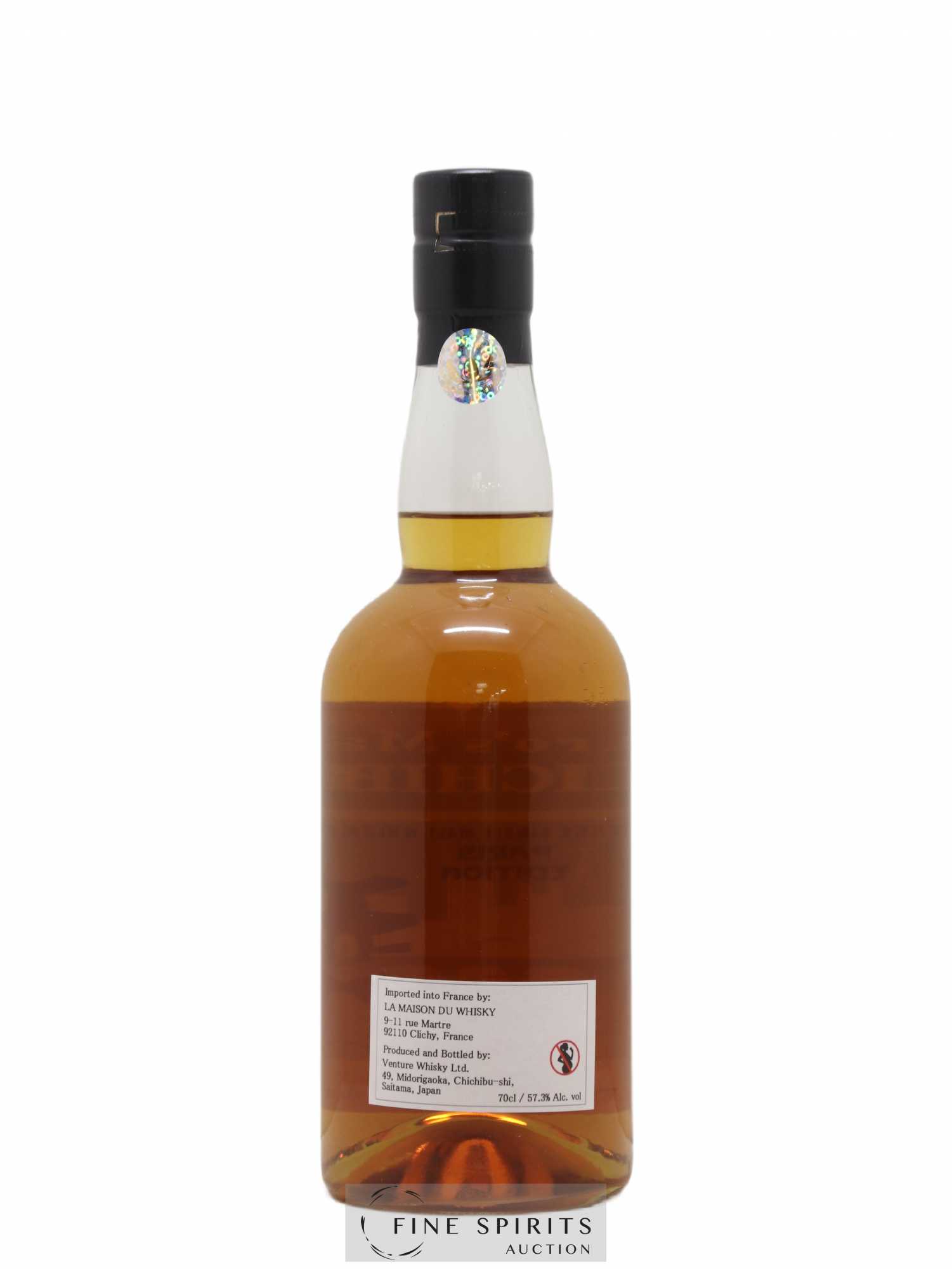 Chichibu Of. Paris Edition 2018 Release - One of 1357 Ichiro's Malt - Lot de 1 bouteille - 2