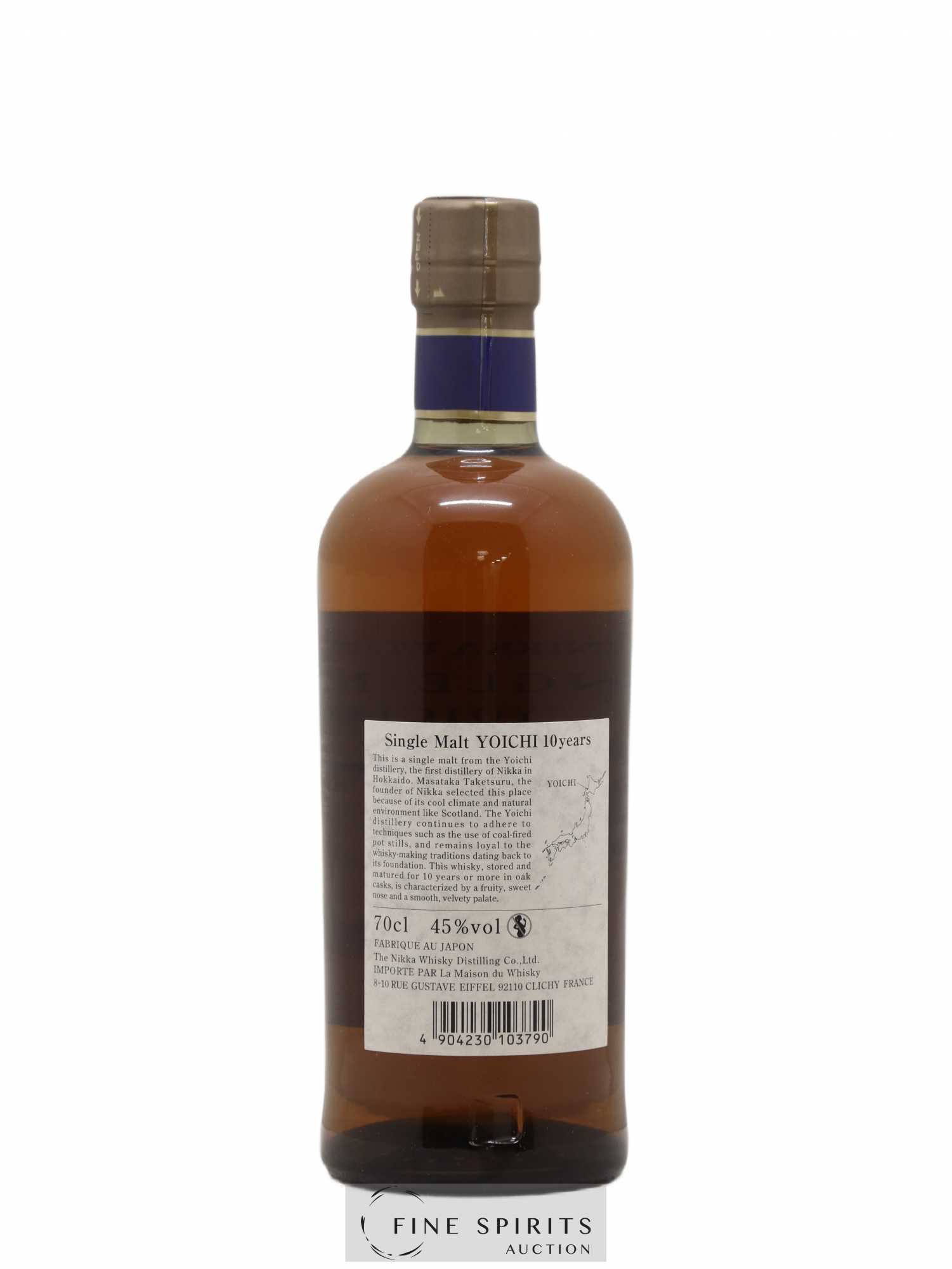 Yoichi 10 years Of. Gift Box 2 Glasses Nikka Whisky - Lot de 1 bouteille - 2