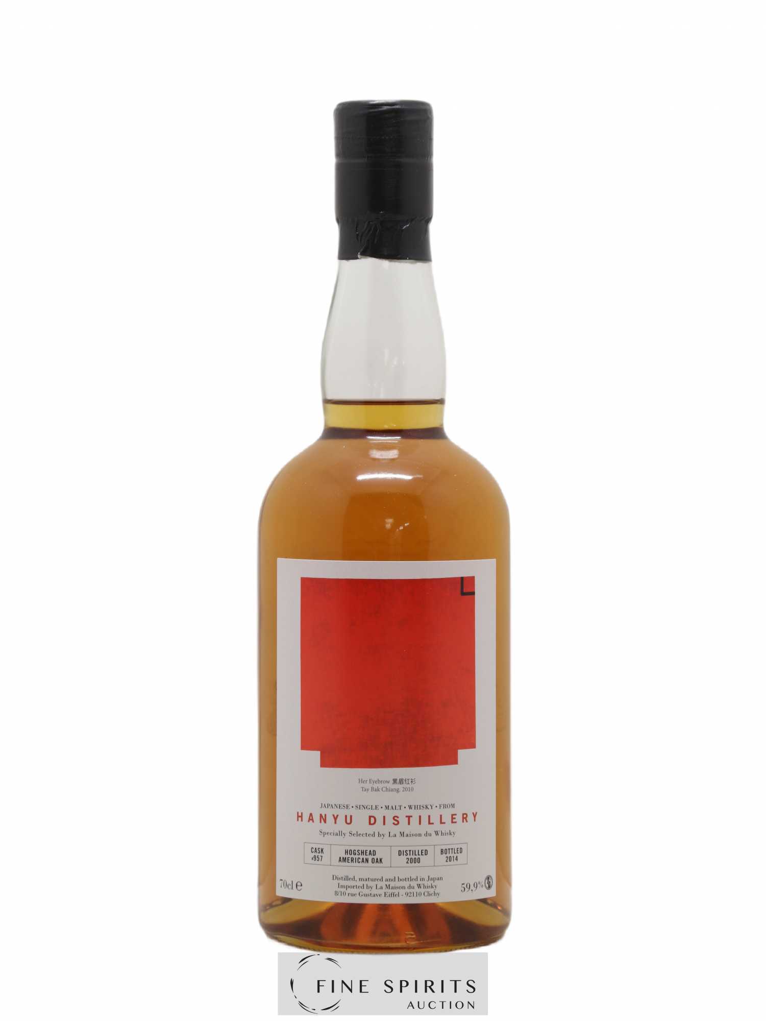 Hanyu 2000 Venture Whisky Single Cask n°957 Hogshead American Oak - bottled 2014 LMDW Artist - Tay Bak Chiang - Lot de 1 bouteille - 1