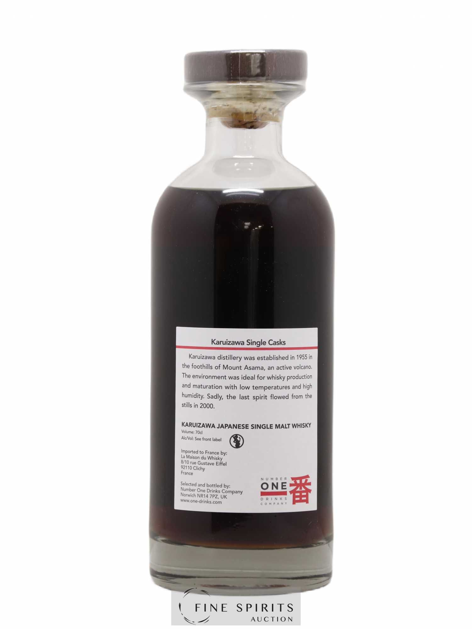 Karuizawa 33 years 1980 Number One Drinks J'avance vers le Futur Ex-Bourbon Cask n°6431 - bottled 2013 LMDW Artist - Lot of 1 bottle - 2
