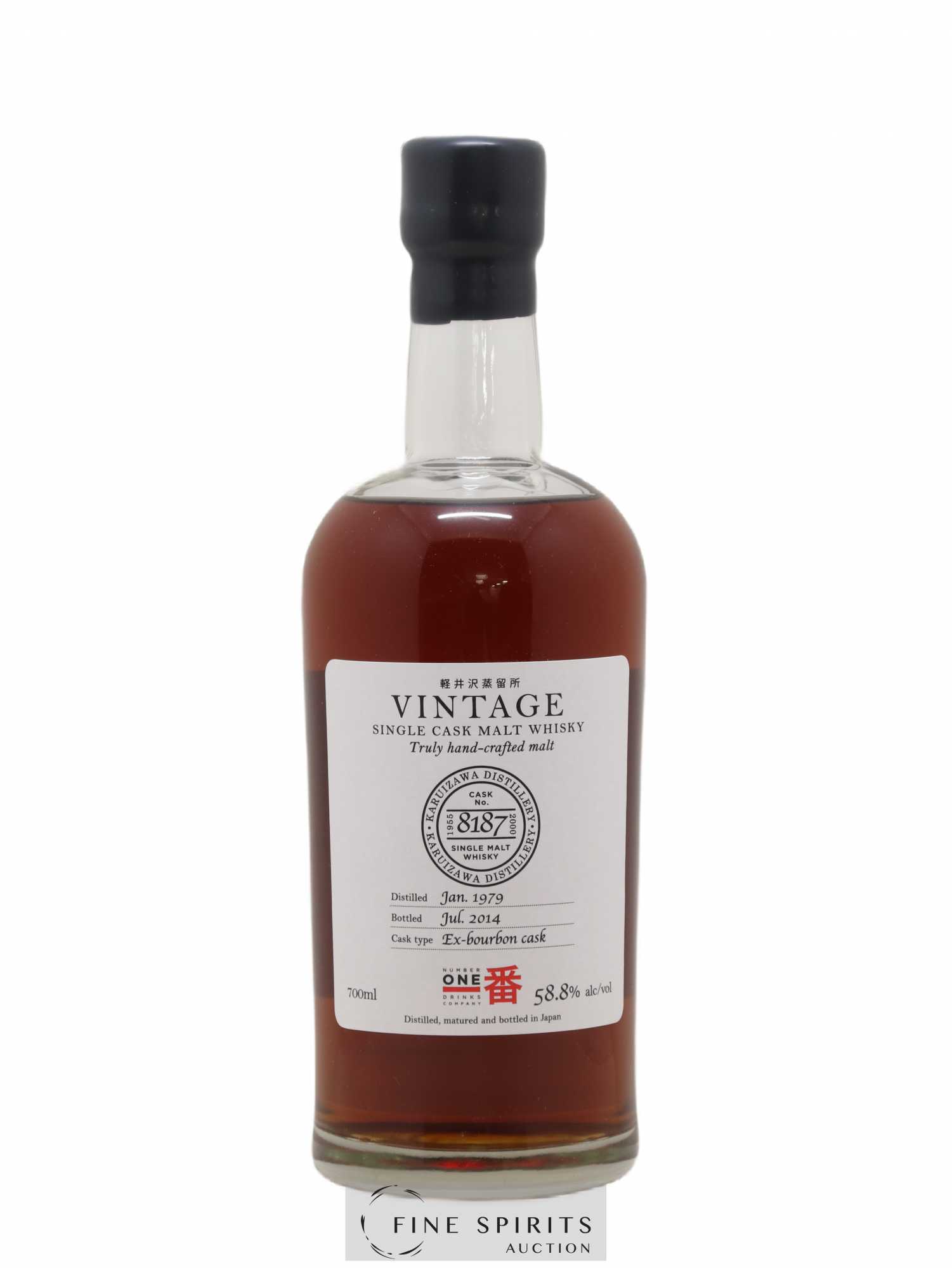 Karuizawa 1979 Number One Drinks Vintage Single Cask n°8187 - bottled 2014 LMDW Ex-Bourbon Cask - Lot de 1 bouteille - 1