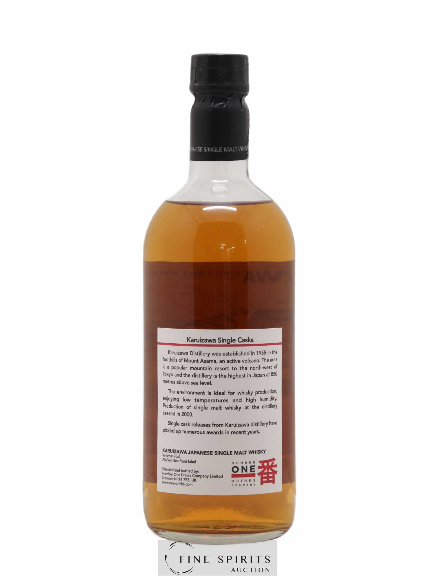 Karuizawa 2000 Of. Sherry Butt - Cask n°166 - bottled 2013 LMDW - Lot de 1 bouteille - 2