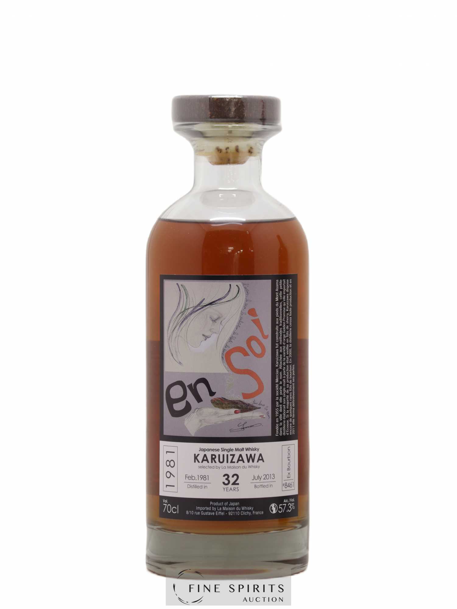Karuizawa 32 years 1981 Number One Drinks En Soi Ex-Bourbon Cask n°8461 - bottled 2013 LMDW Artist - Lot of 1 bottle - 1