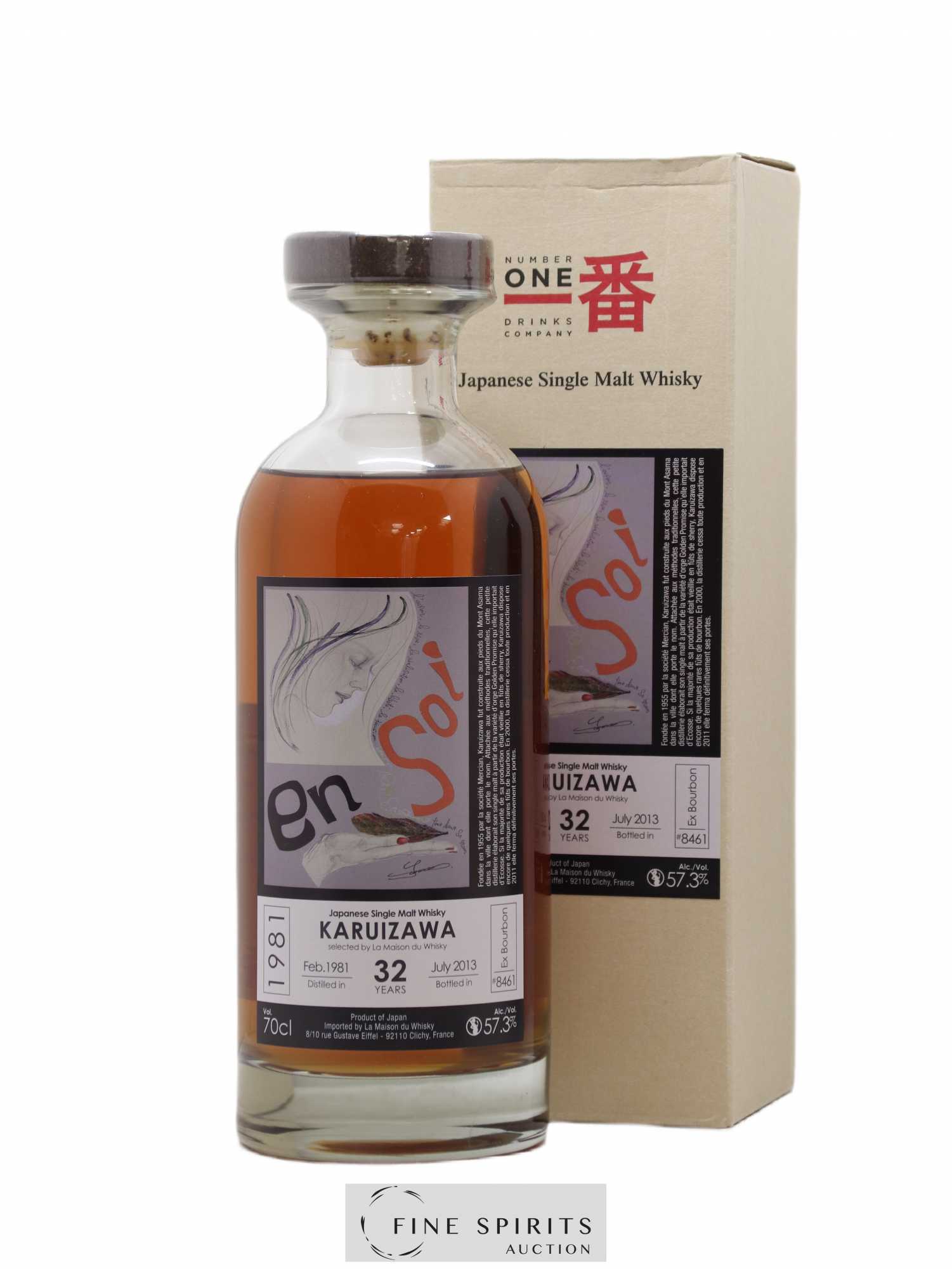Karuizawa 32 years 1981 Number One Drinks En Soi Ex-Bourbon Cask n°8461 - bottled 2013 LMDW Artist - Lot of 1 bottle - 0