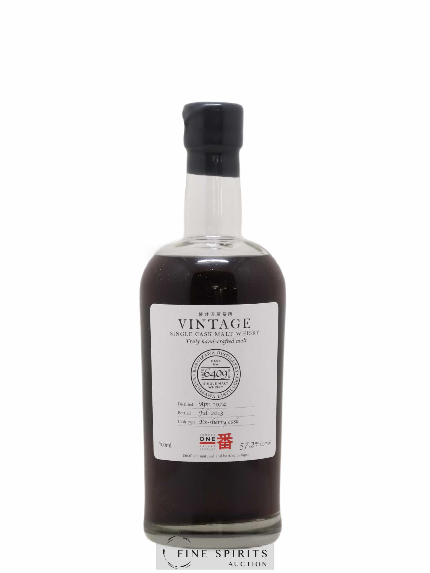 Karuizawa 1974 Number One Drinks Vintage Single Cask n°6409 - bottled 2013 Ex-Sherry Cask - Posten von 1 Flasche - 1