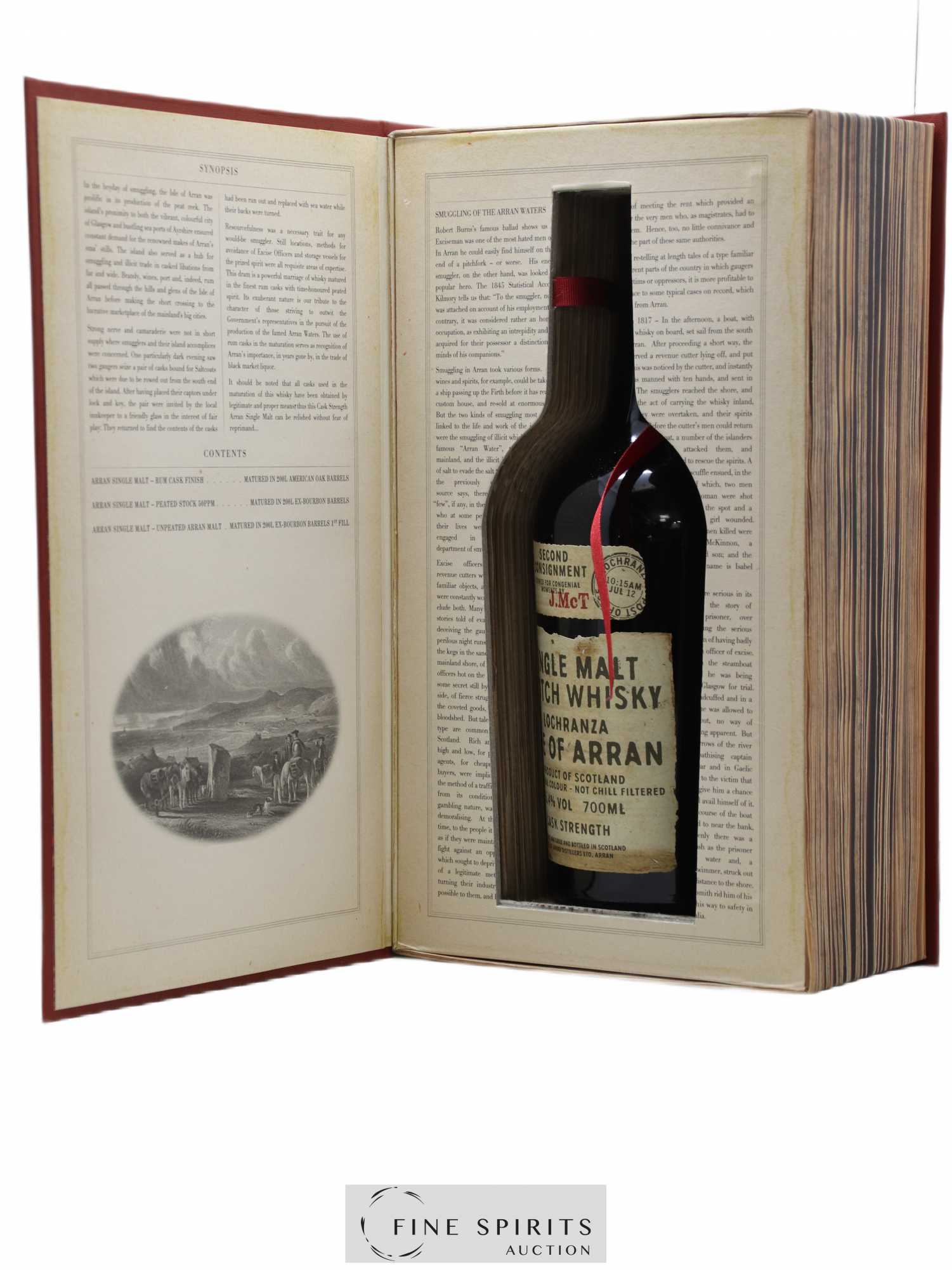 Arran Of. The High Seas Smuggler's Series Volume Two - Cask Strength Limited Release - Lot of 1 bottle - 1