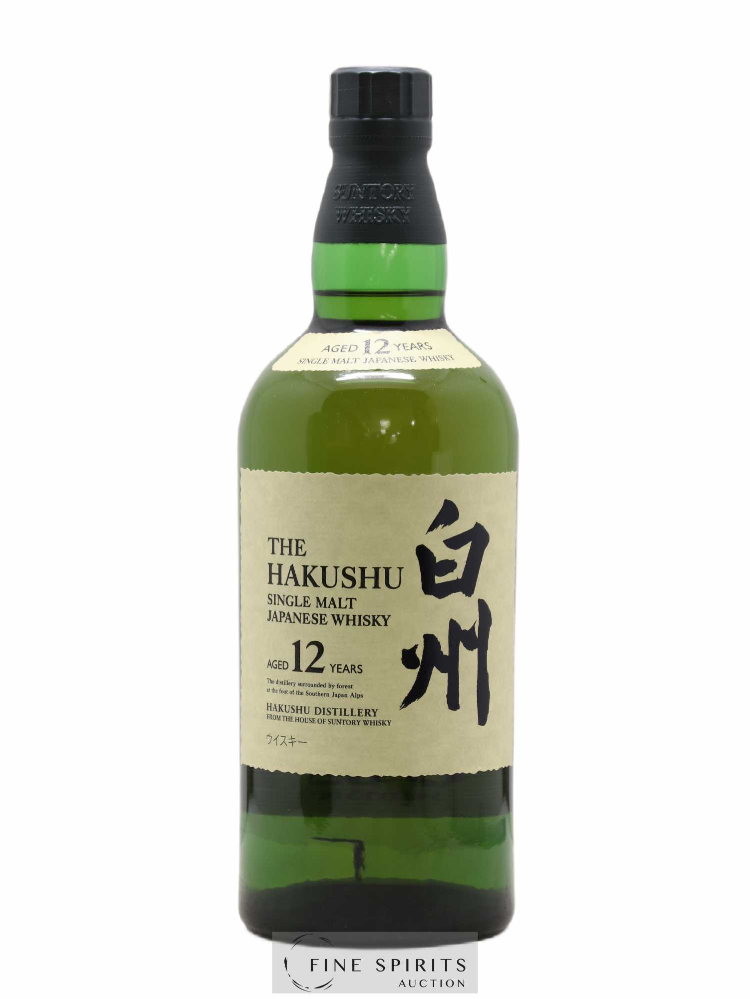 Hakushu 12 years Of. - Lot de 1 bouteille - 1