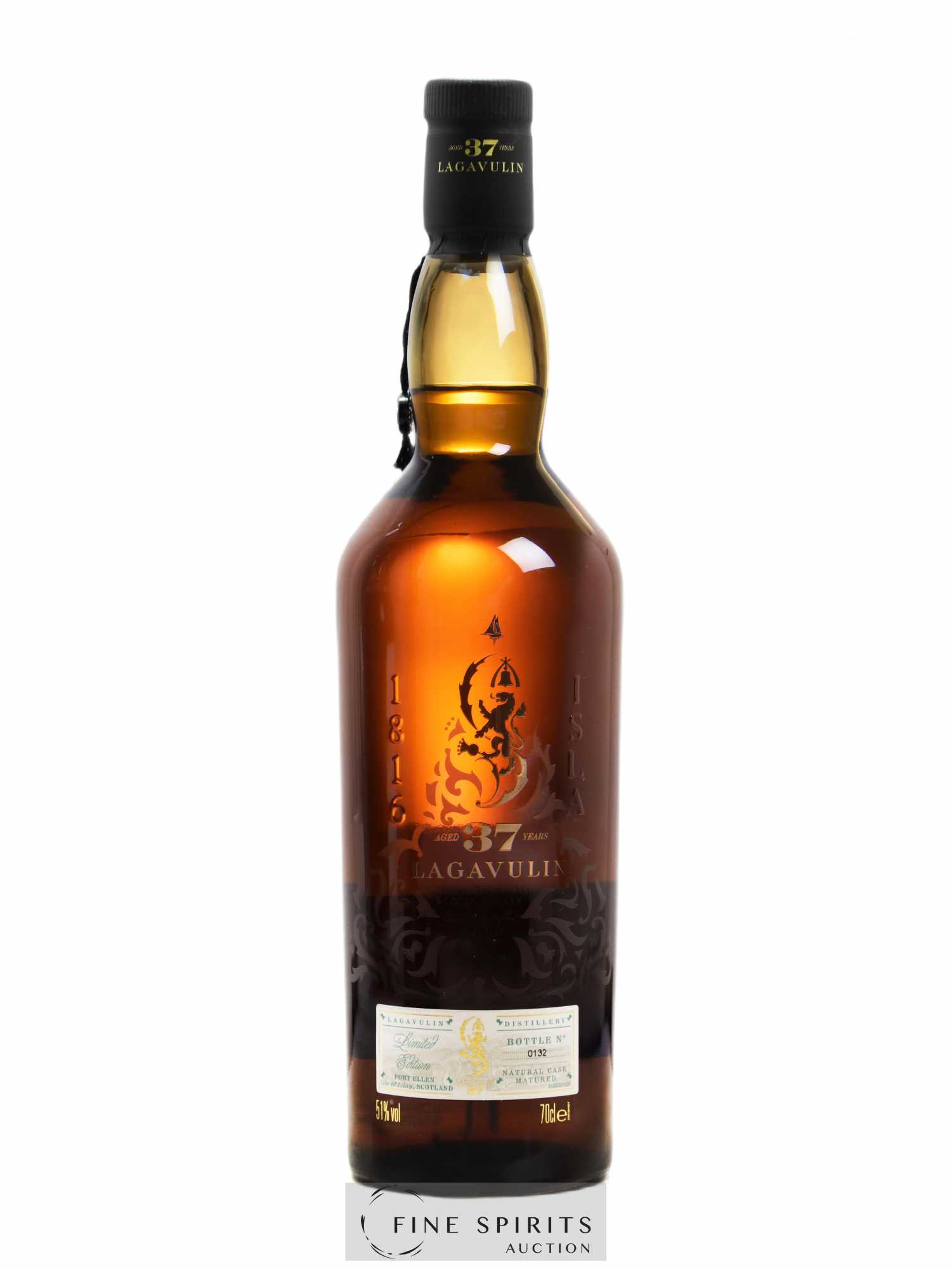 Lagavulin 37 years 1976 Of. One of 1868 - bottled 2013 - Lot de 1 bouteille - 1