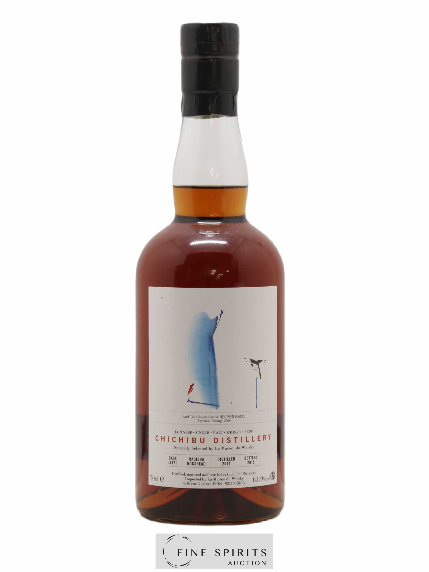 Chichibu 2011 Of. Madeira Hogshead n°1371 - bottled 2015 LMDW - Lot de 1 bouteille - 1