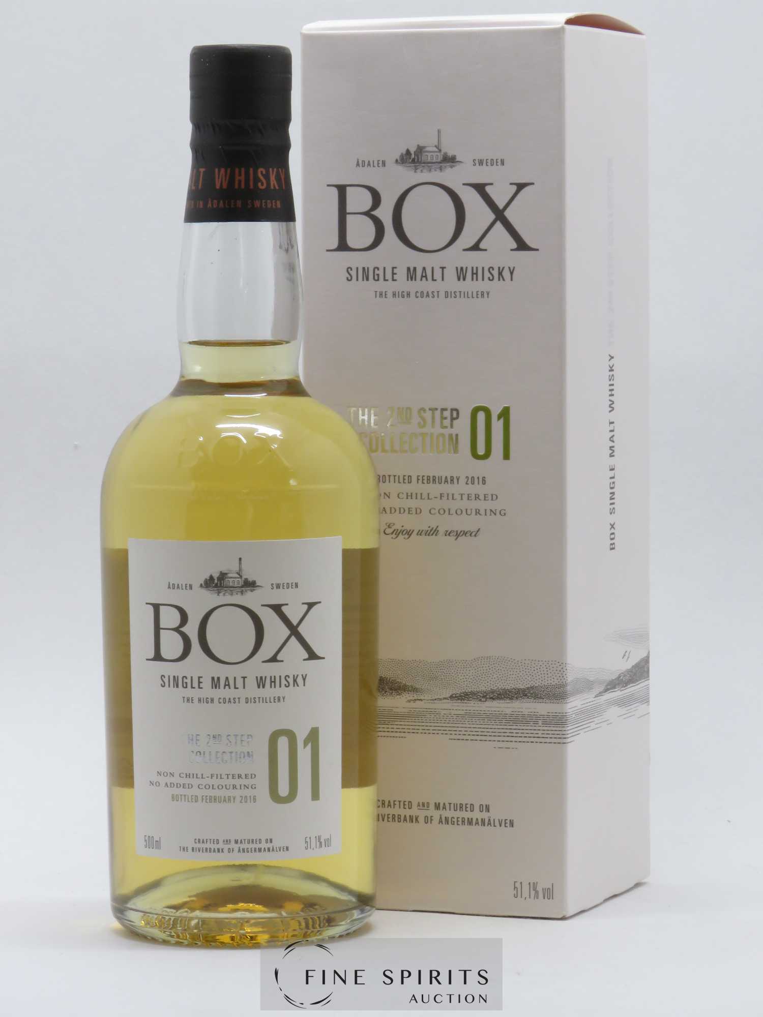 Box Of. The 2nd Step Collection 01 bottled February 2016 50cl - Posten von 1 Flasche - 0