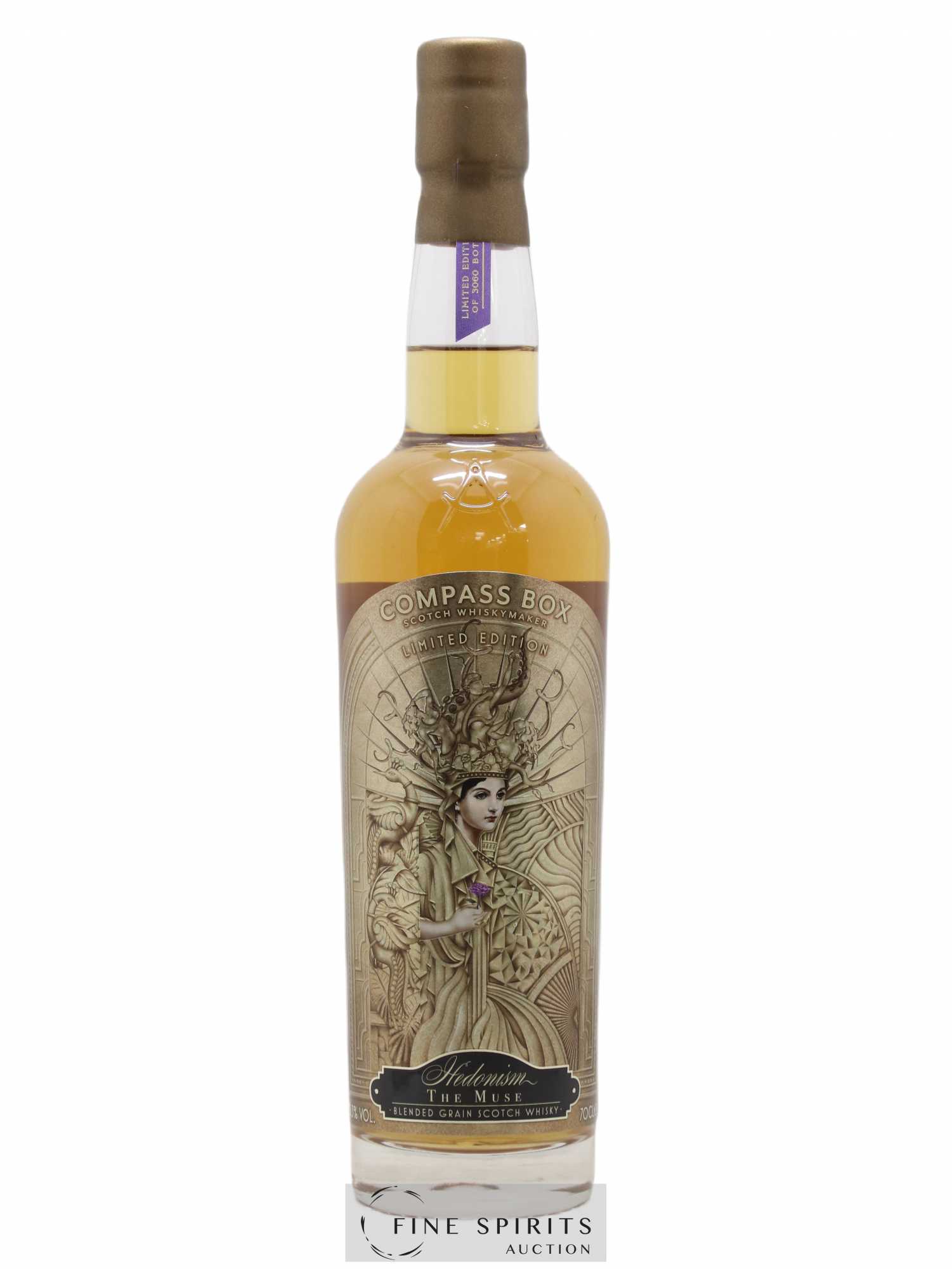 Hedonism The Muse Compass Box Limited Edition - Lot de 1 bouteille - 1