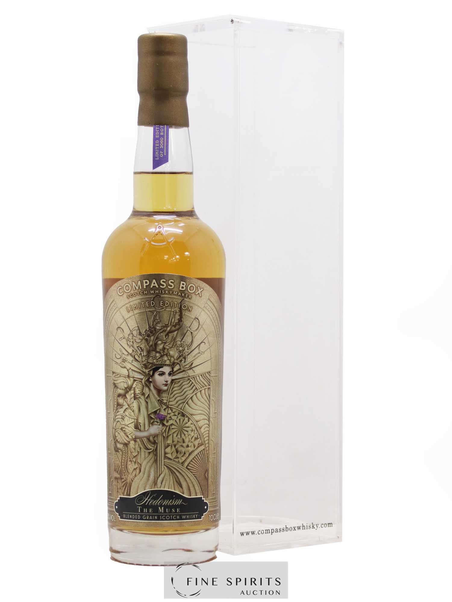 Hedonism The Muse Compass Box Limited Edition - Lot de 1 bouteille - 0