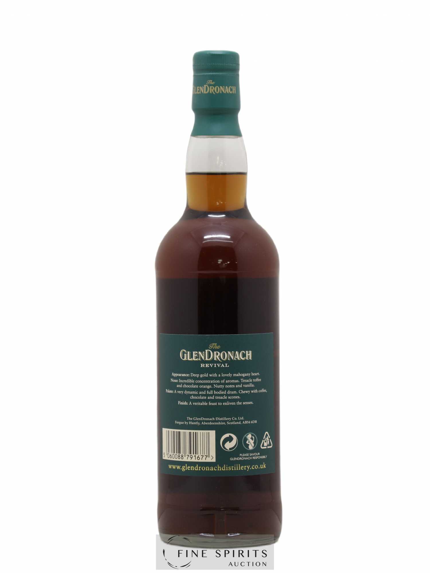 The Glendronach 15 years Of. Revival Spanish Oloroso Sherry Casks Coffret 2 glasses - Lot de 1 bouteille - 2