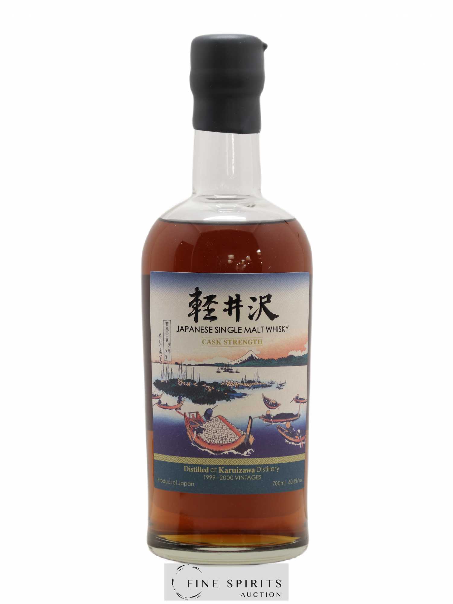 Karuizawa Of. Vintage 1999 & 2000 Batch 15 - Cask Strength Mount Fuji Serie - Lot de 1 bouteille - 1
