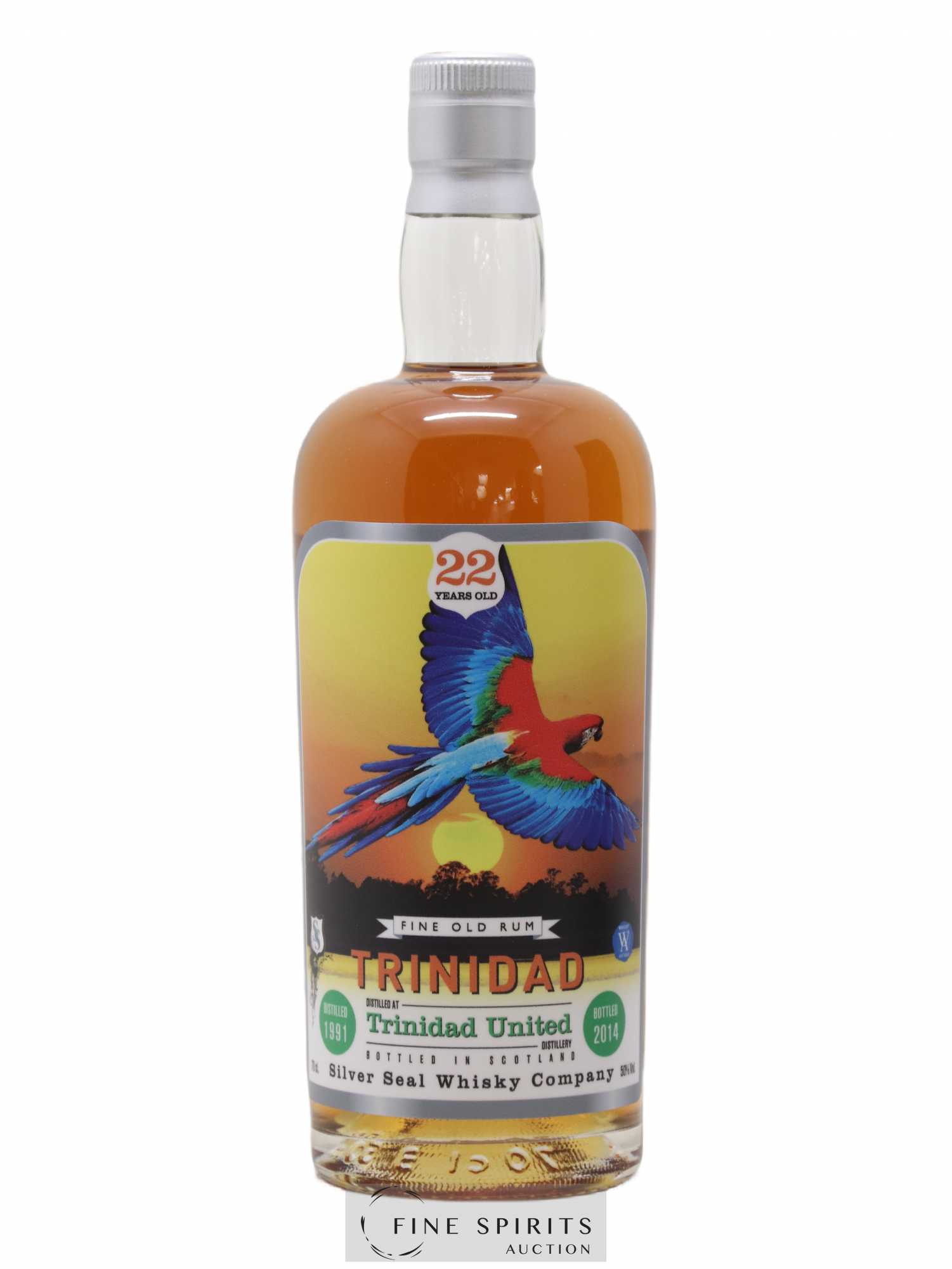 Trinidad 22 years 1991 Silver Seal Whisky Company Cask n°2398 - One of 345 - bottled 2014 Whisky Antique - Lotto di 1 bottiglia - 1