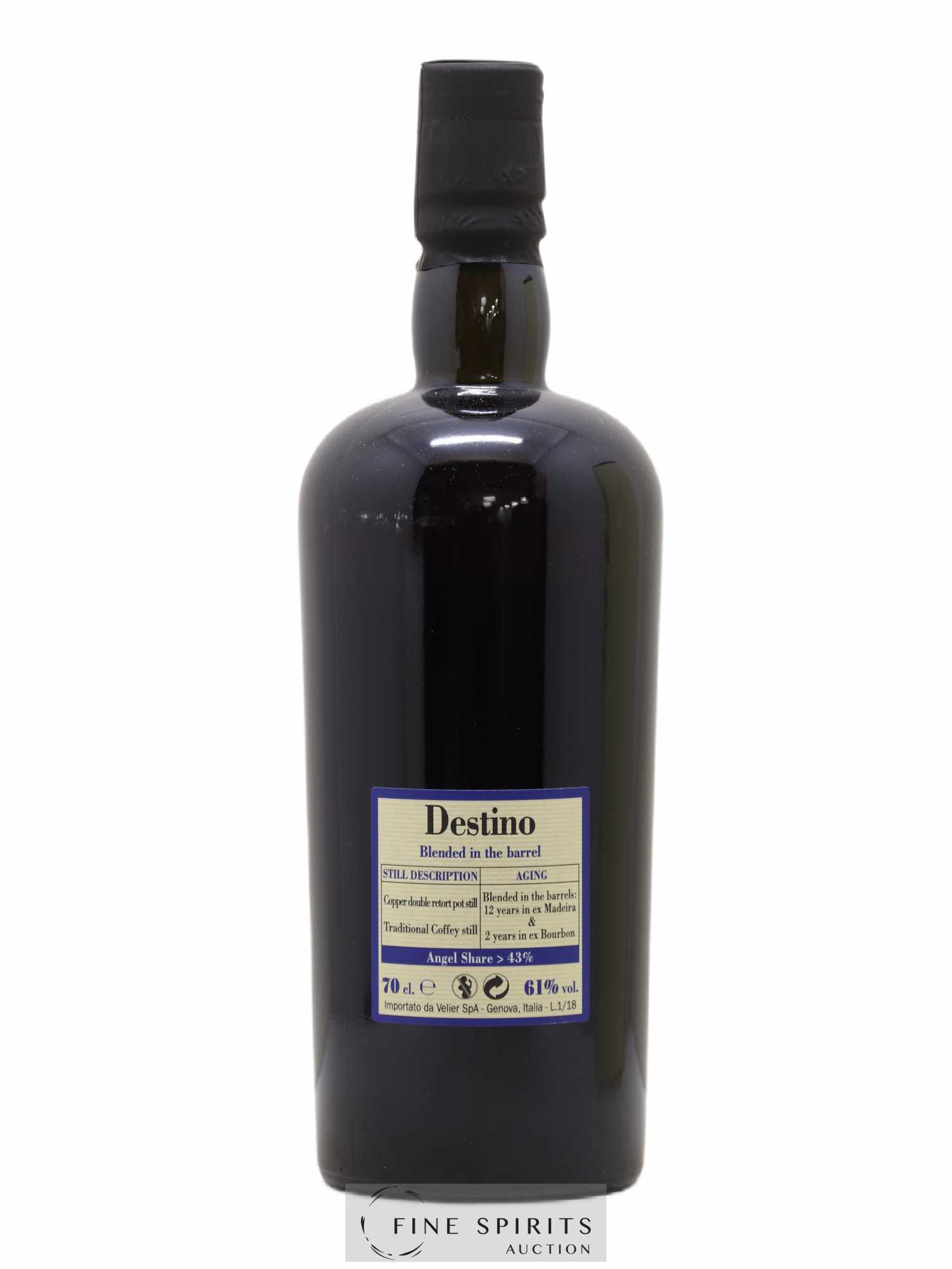 Foursquare 14 years 2003 Velier Destino Double Maturation - One of 2610 - bottled 2017 - Lot of 1 bottle - 2