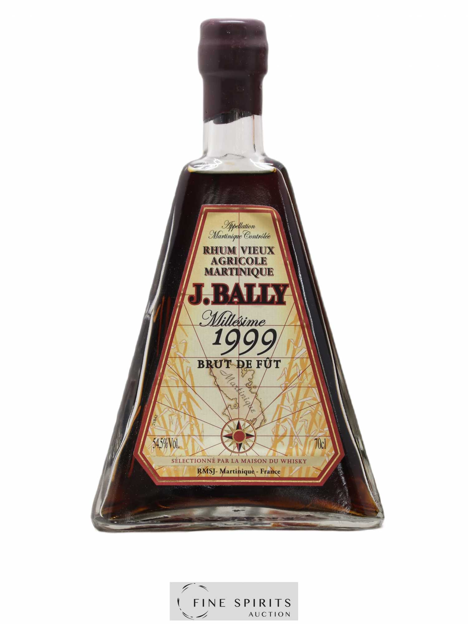 J. Bally 1999 Of. Brut de Fût LMDW - Lot de 1 bouteille - 1