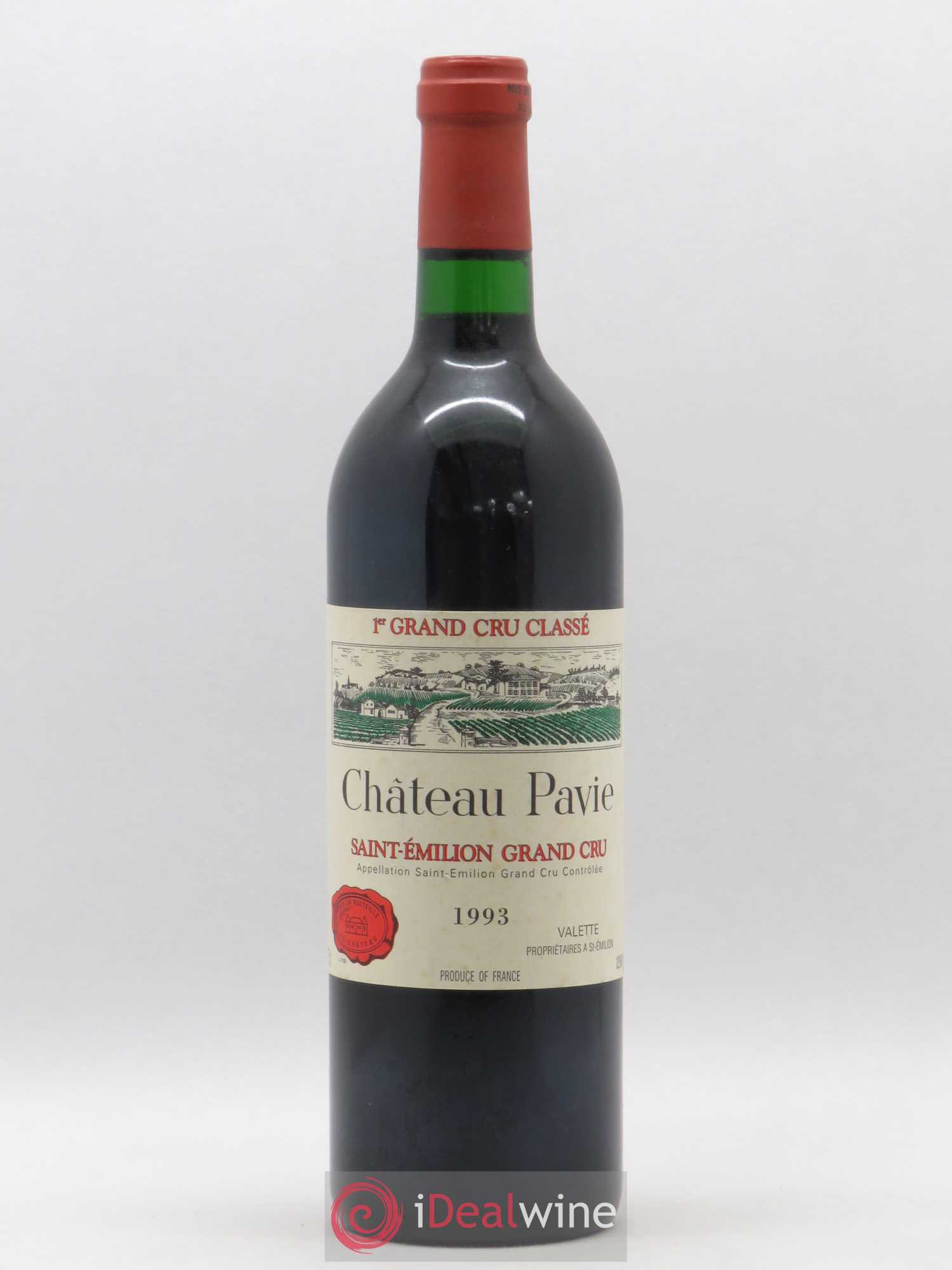 Château Pavie 1er Grand Cru Classé A 1993 - Lot de 1 bouteille - 0