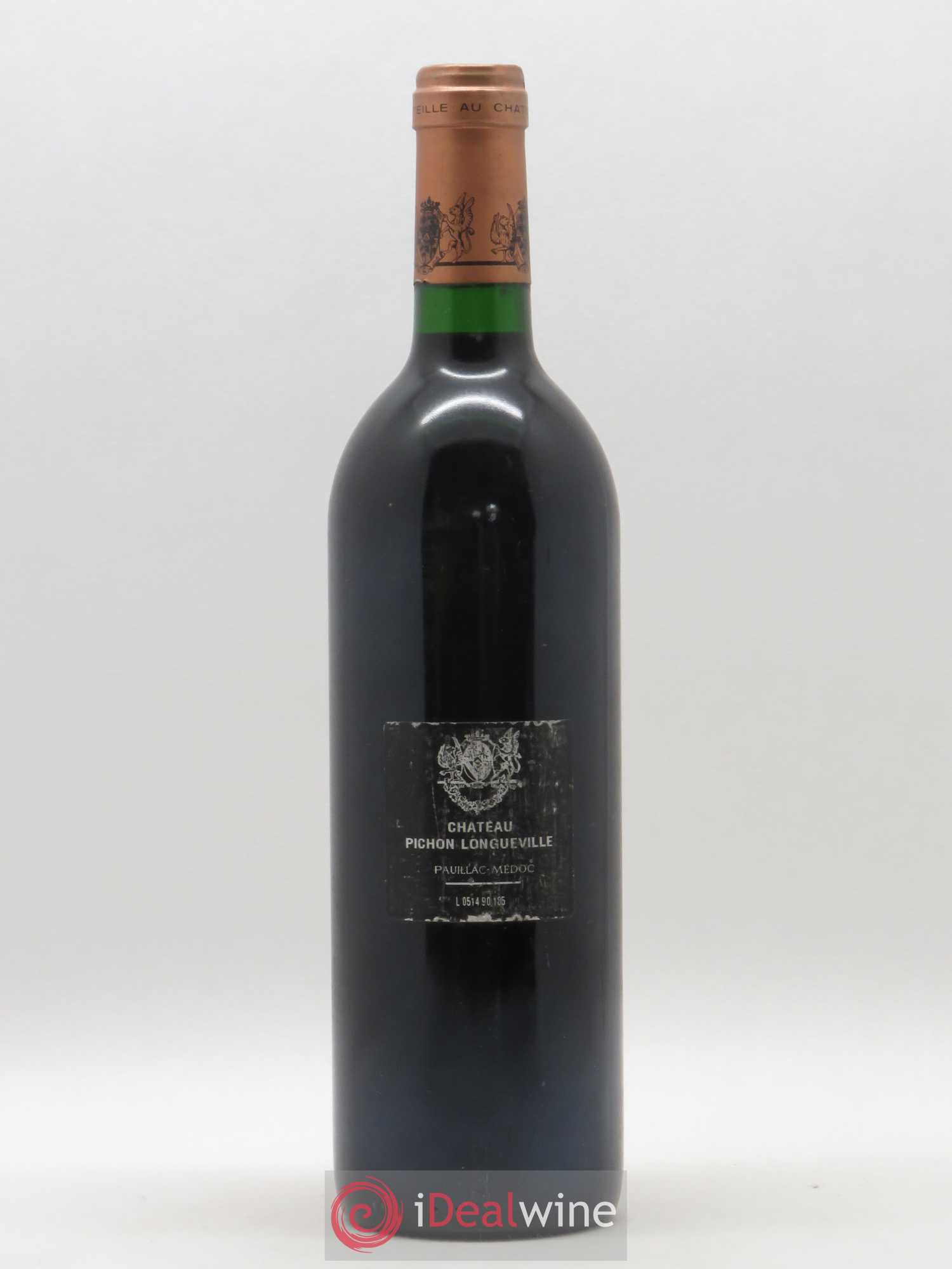 Pichon Longueville Baron 2ème Grand Cru Classé 1990 - Lot de 1 bouteille - 1