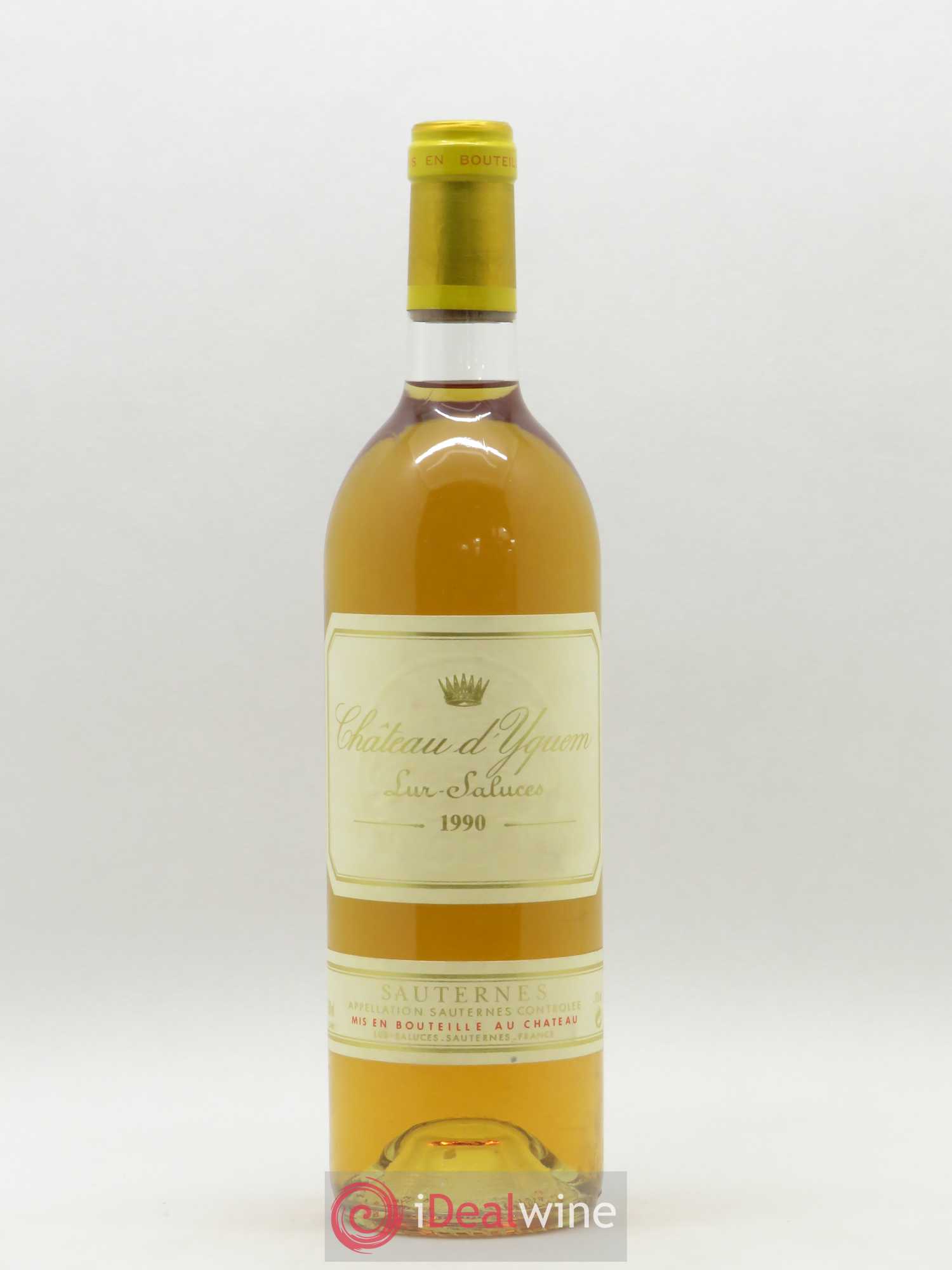 Château d' Yquem 1er Cru Classé Supérieur 1990 - Lotto di 1 bottiglia - 0
