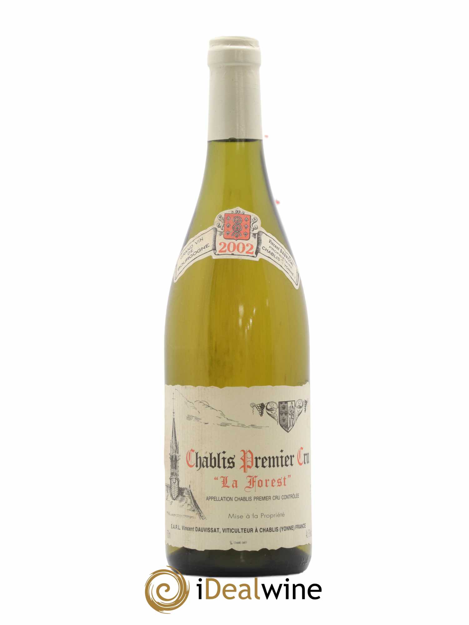 Chablis 1er Cru La Forest Vincent Dauvissat (Domaine) 2002 - Lot de 1 bouteille - 0