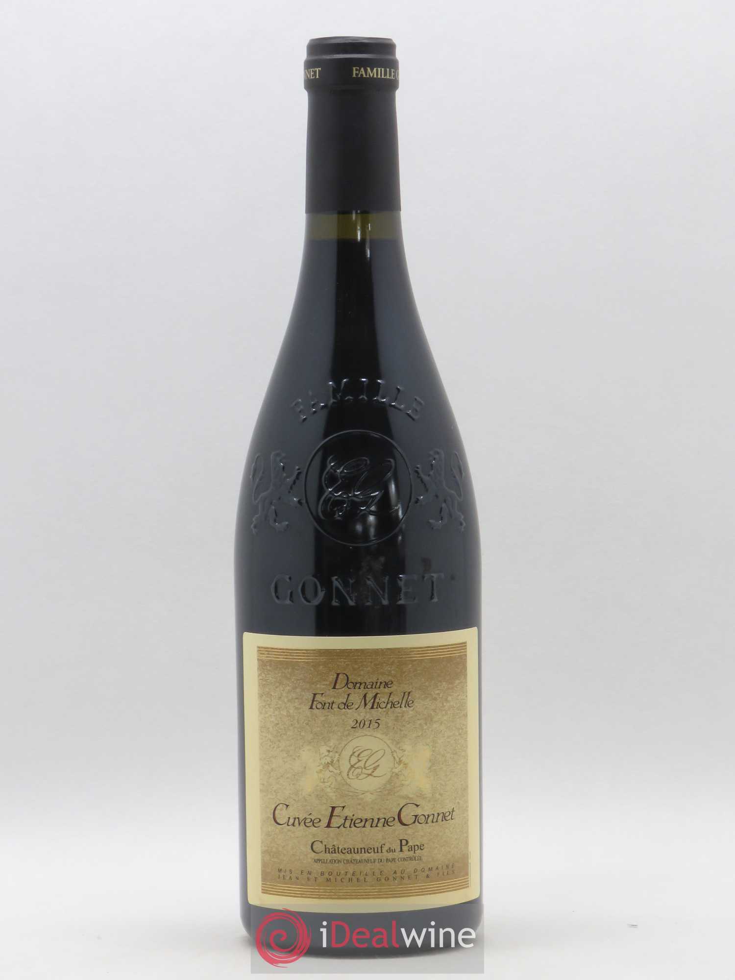 Châteauneuf-du-Pape Domaine Font de Michelle Cuvée Etienne Gonnet Famille Gonnet 2015 - Lot de 1 bouteille - 0