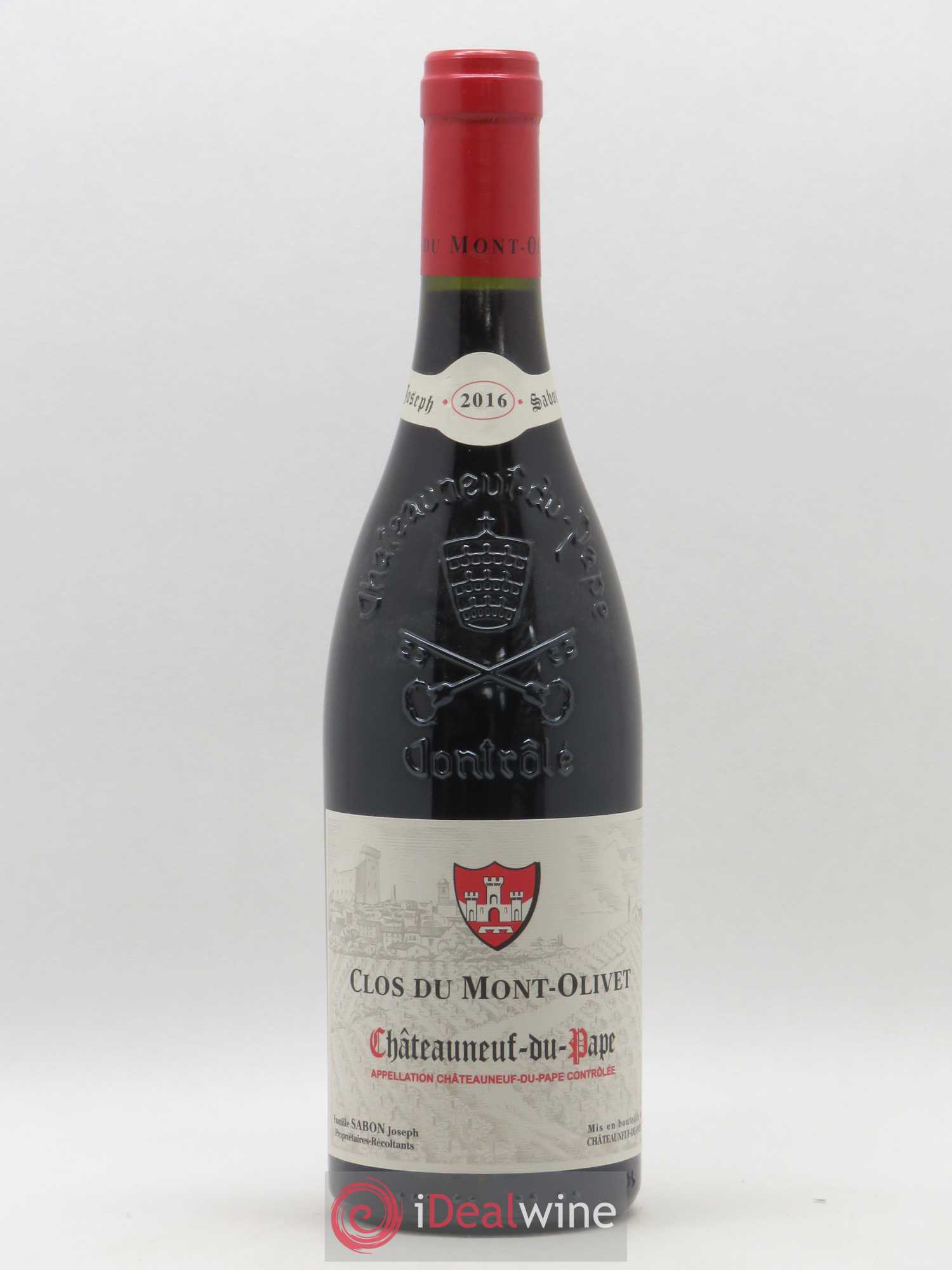 Châteauneuf-du-Pape Clos du Mont-Olivet 2016 - Lot de 1 bouteille - 0