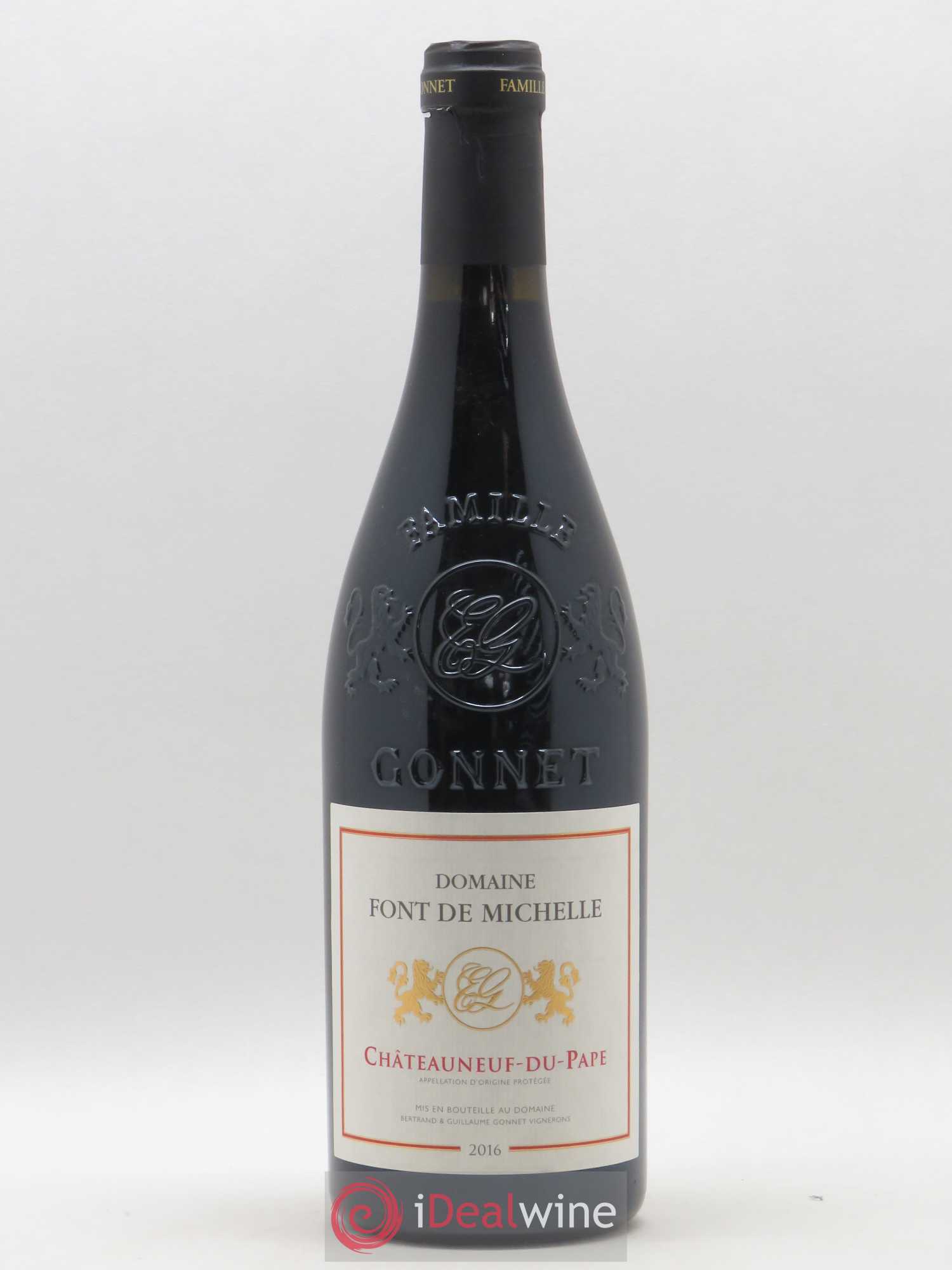 Châteauneuf-du-Pape Domaine Font de Michelle Famille Gonnet 2016 - Lot de 1 bouteille - 0