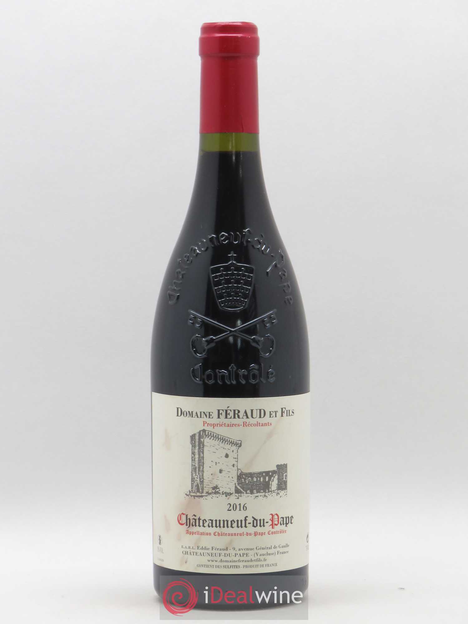 Châteauneuf-du-Pape Eddie Féraud 2016 - Lot de 1 bouteille - 0