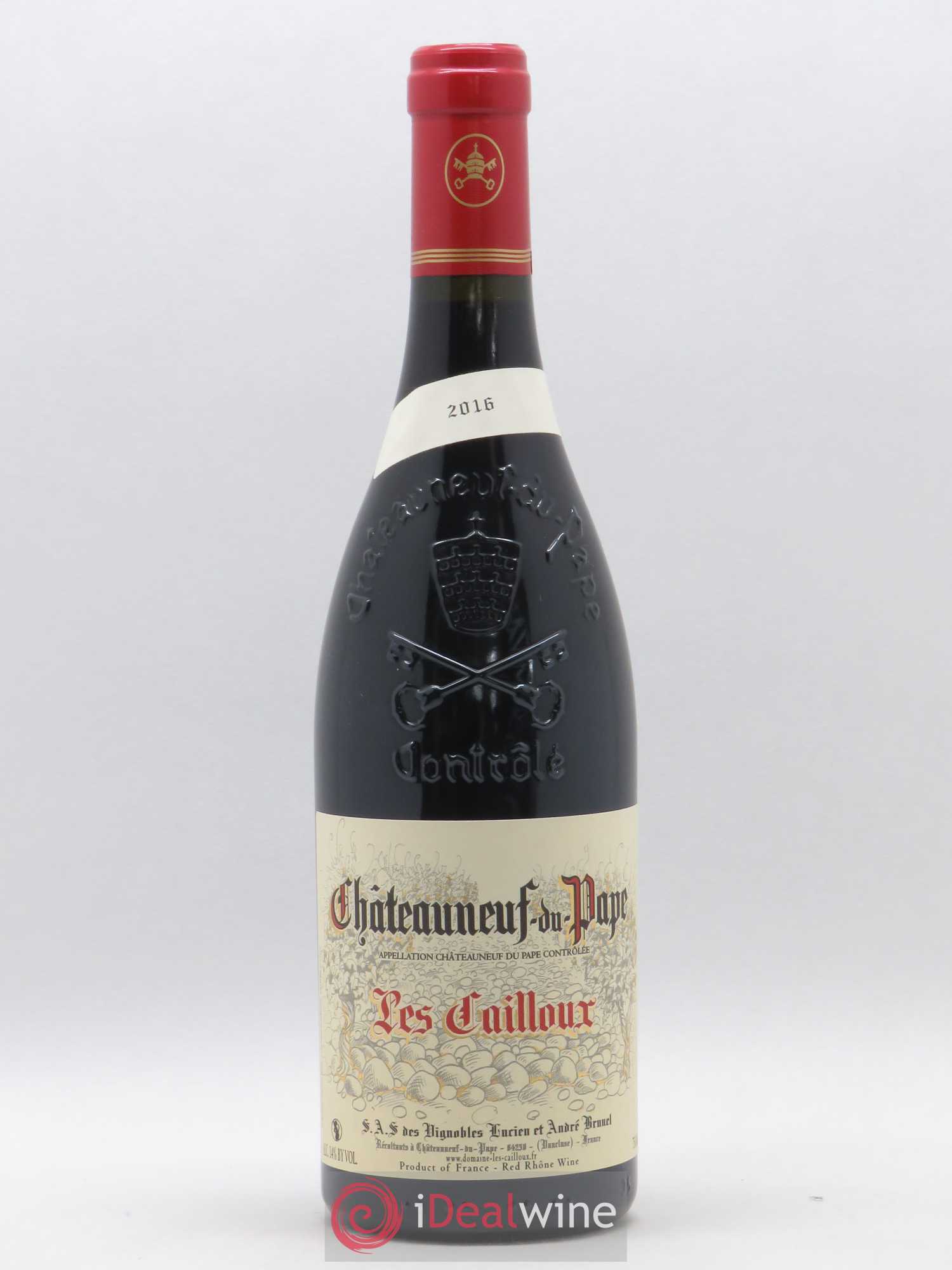 Châteauneuf-du-Pape Les Cailloux André Brunel 2016 - Lot de 1 bouteille - 0