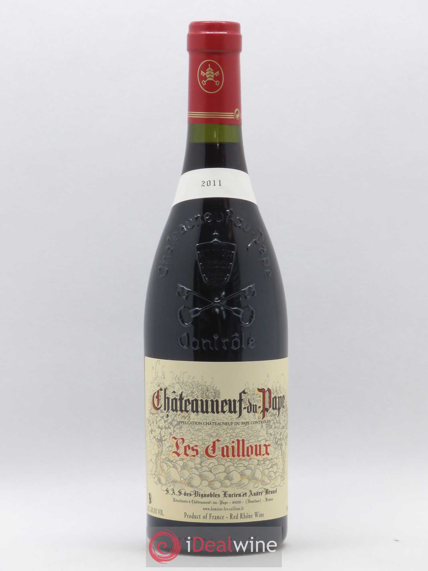 Châteauneuf-du-Pape Les Cailloux André Brunel 2011 - Lot de 1 bouteille - 0