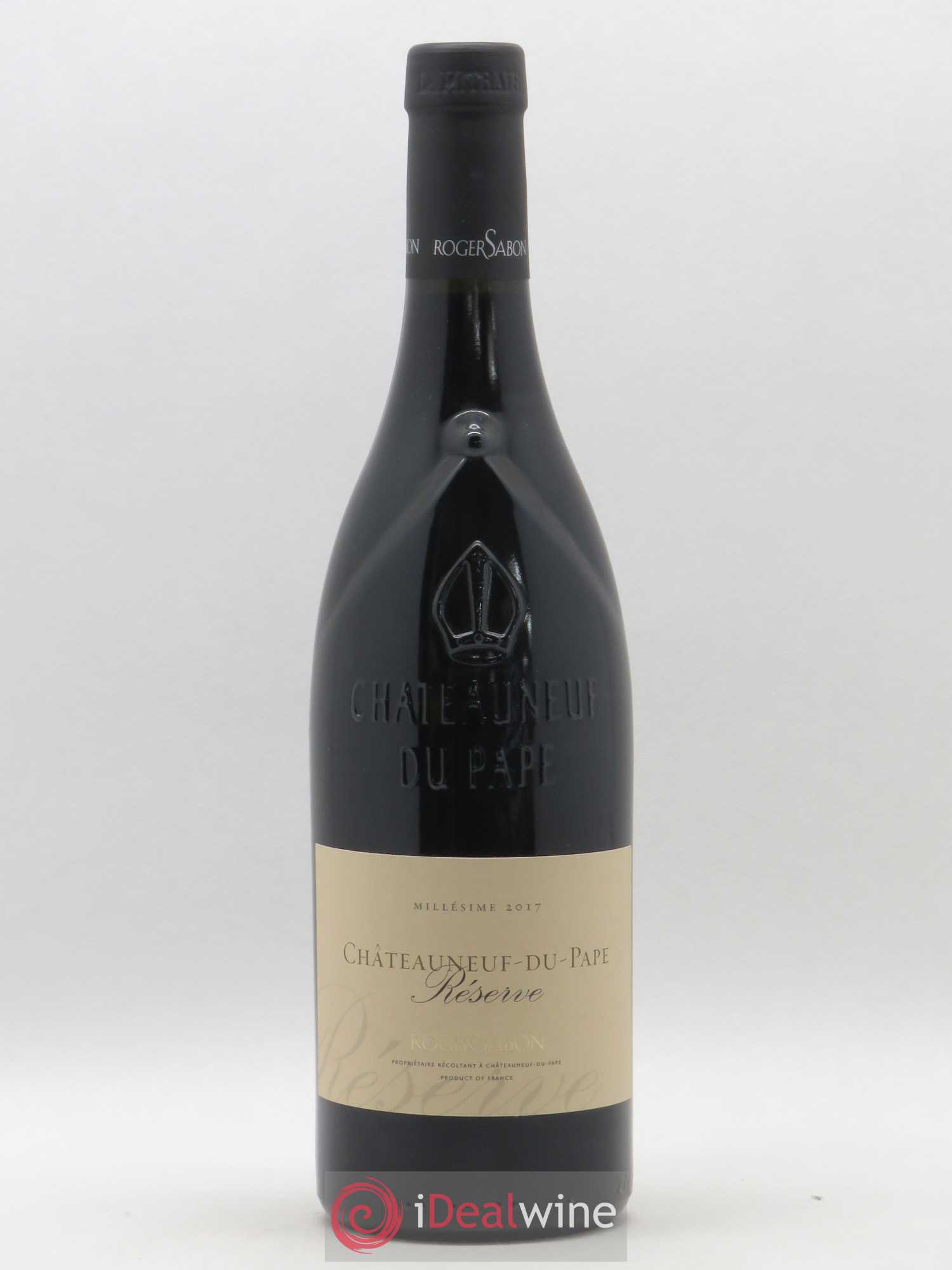 Châteauneuf-du-Pape Réserve Roger Sabon 2017 - Lot de 1 bouteille - 0
