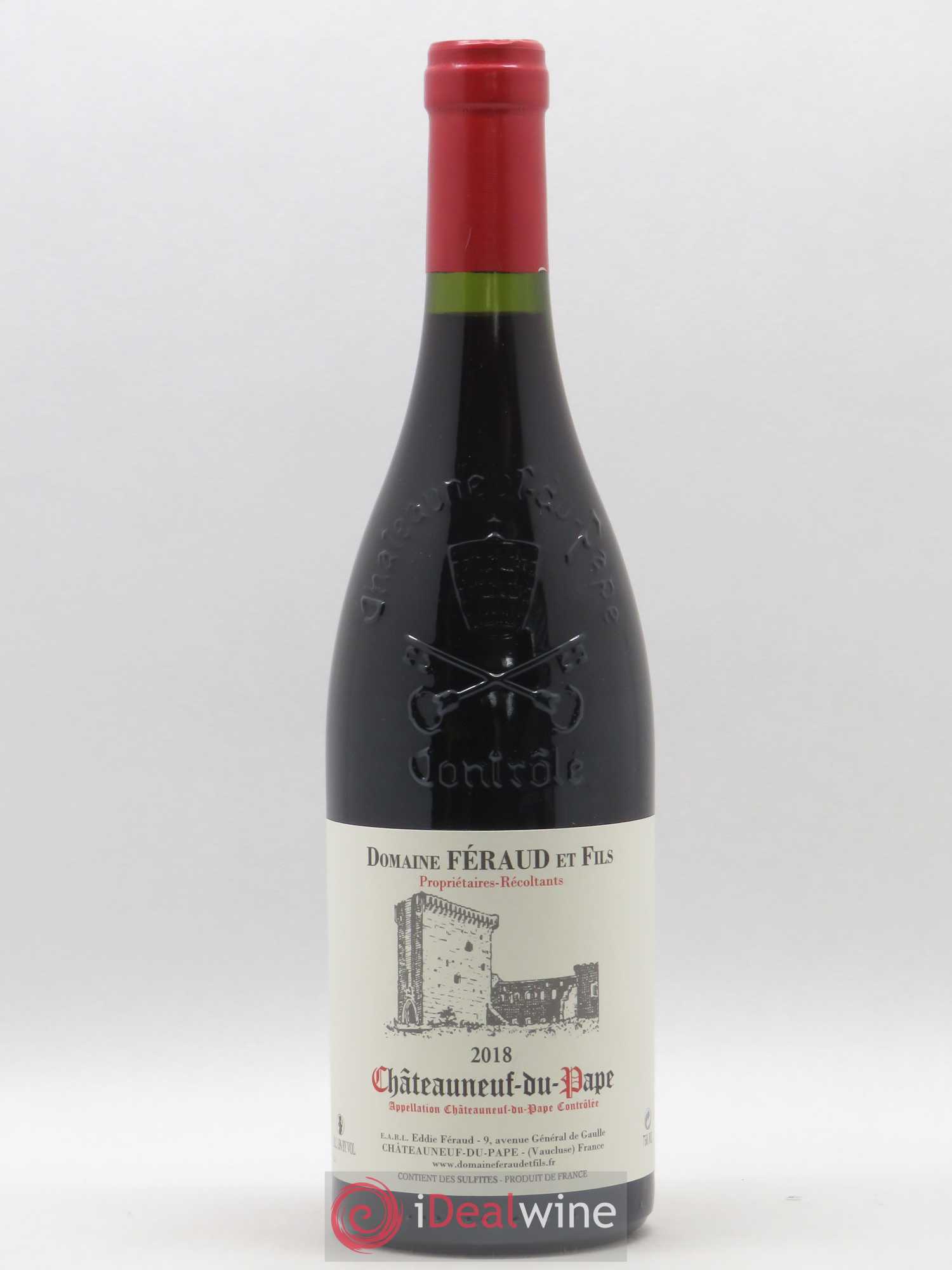 Châteauneuf-du-Pape Eddie Féraud 2018 - Lot de 1 bouteille - 0