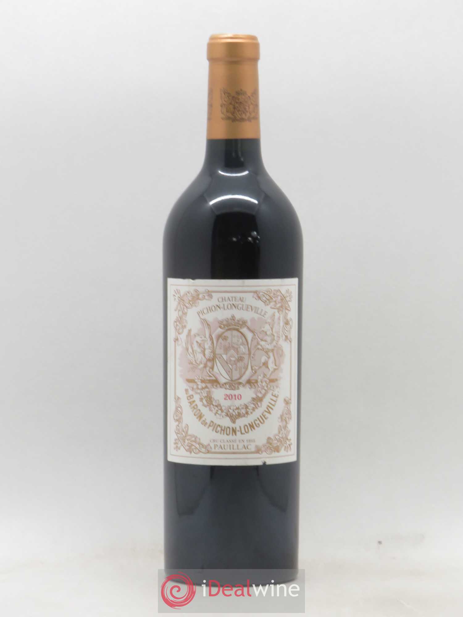 Pichon Longueville Baron 2ème Grand Cru Classé 2010 - Lot de 1 bouteille - 0