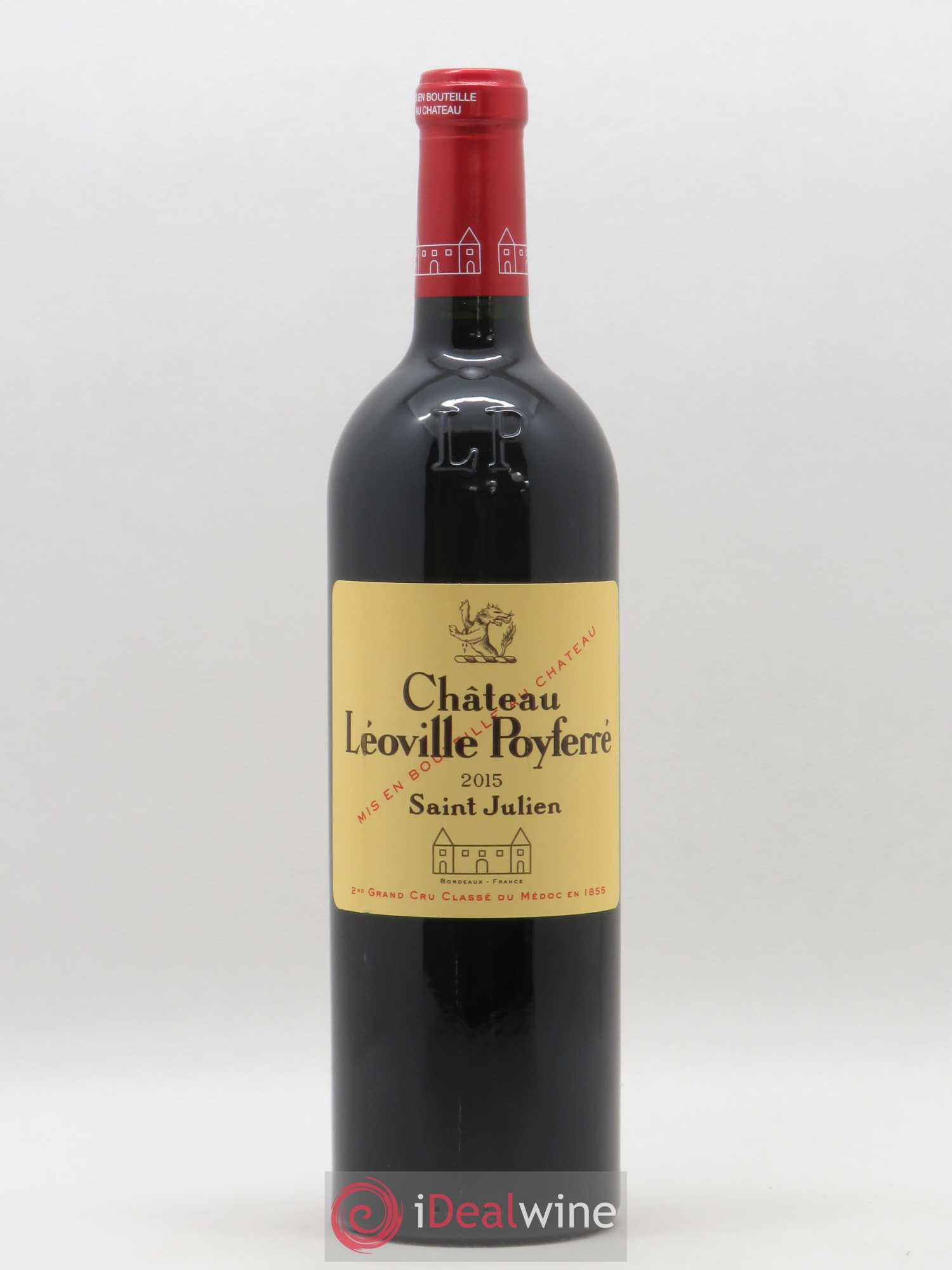 Château Léoville Poyferré 2ème Grand Cru Classé 2015 - Lot de 1 bouteille - 0
