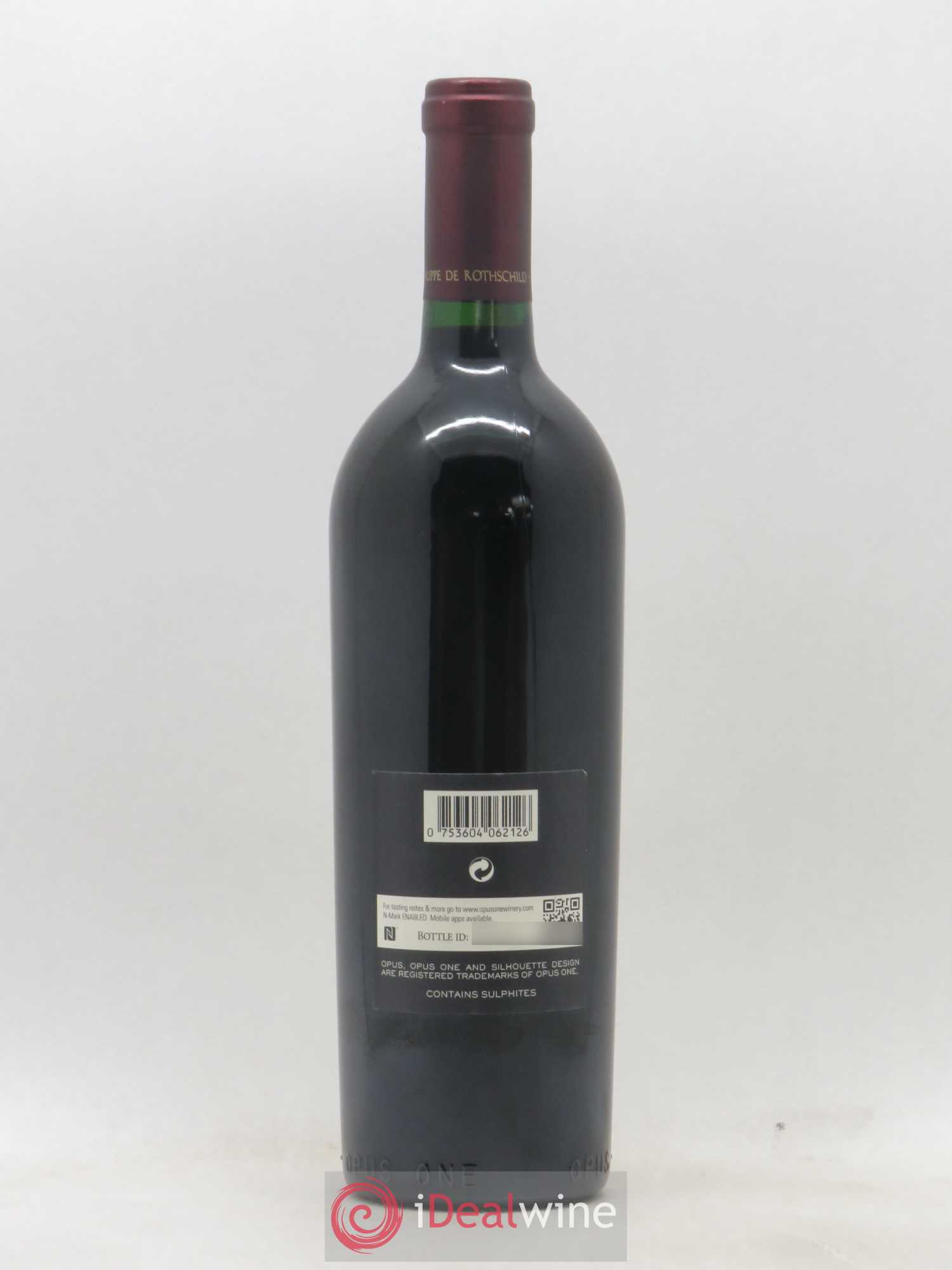 Napa Valley Opus One Robert Mondavi 2012 - Lot de 1 bouteille - 1
