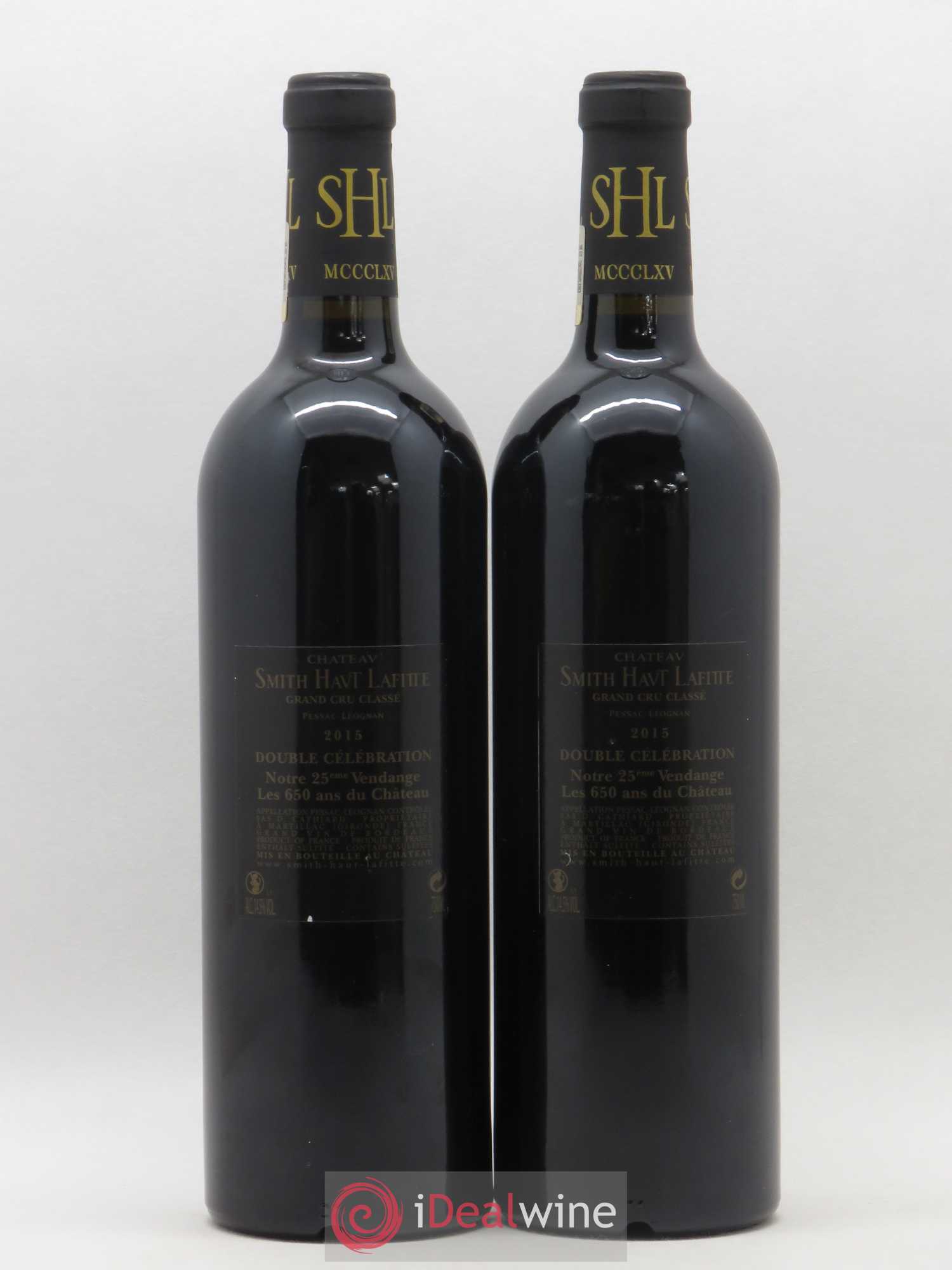 Château Smith Haut Lafitte Cru Classé de Graves 2015 - Lot de 2 bouteilles - 1